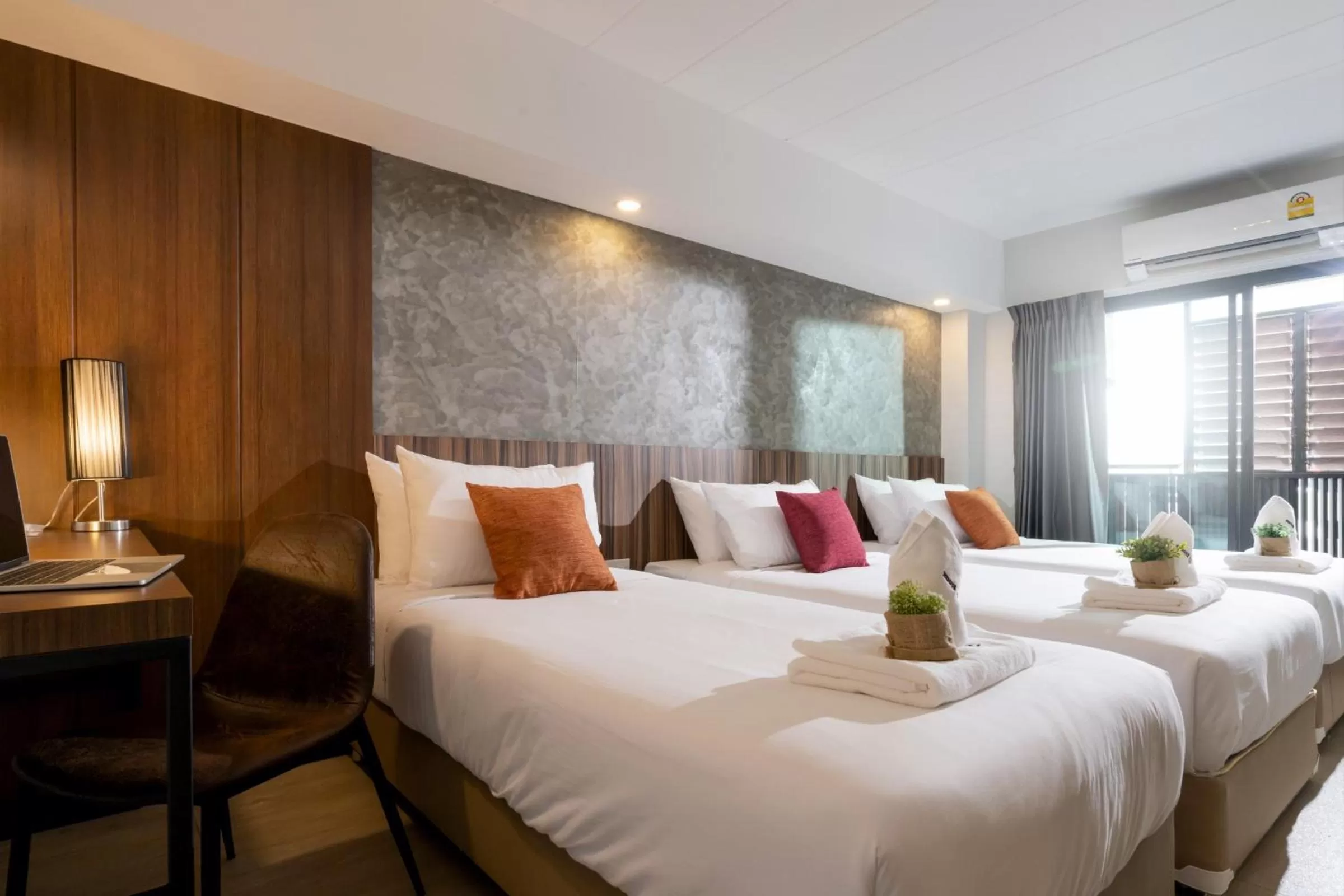 Bed in The Home Hotel SHA