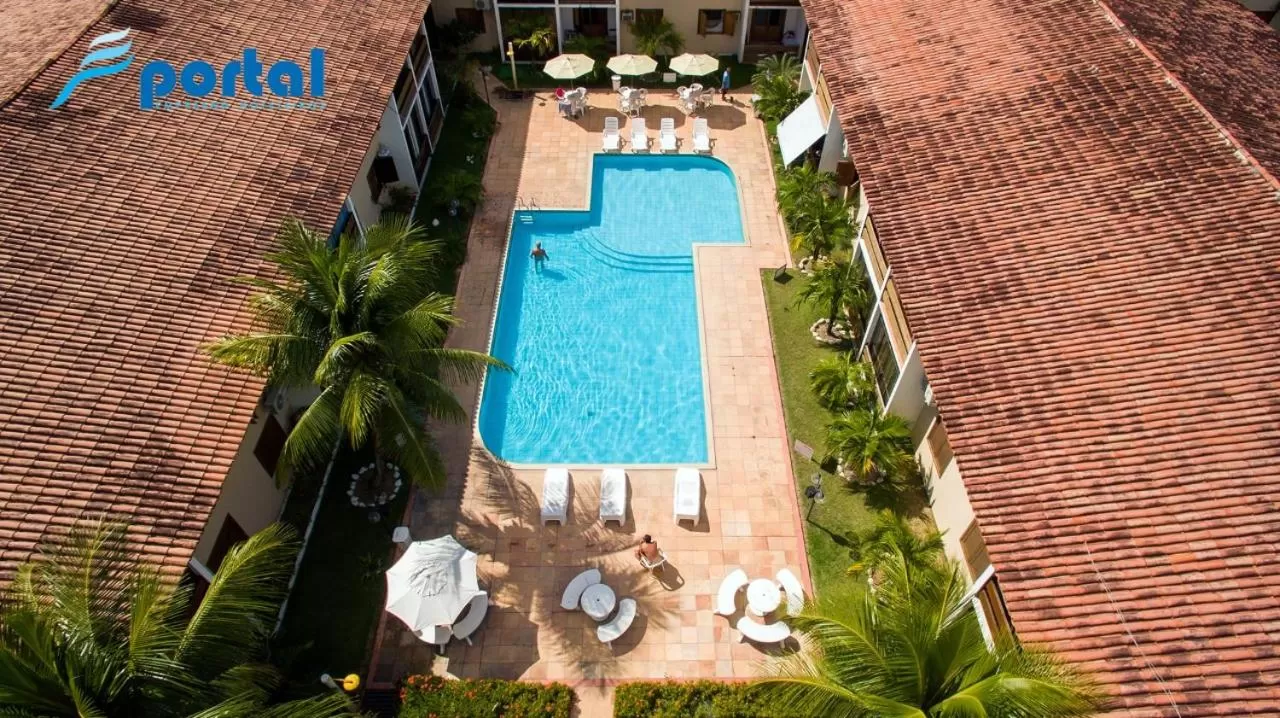 Pool View in Apart Hotel Portal Do Atlântico - Portal Hotéis