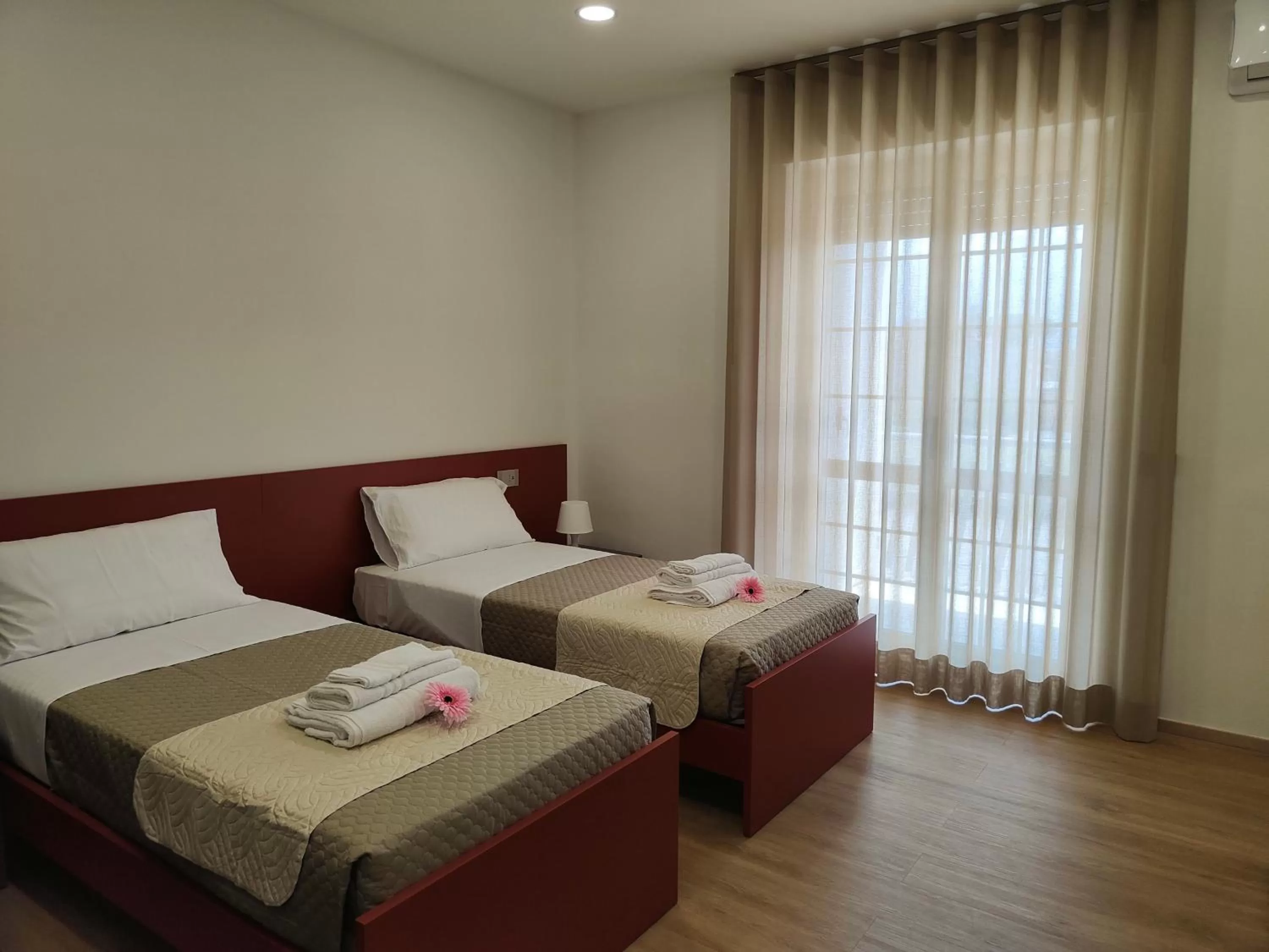 Bed in Pompeya Bed and Breakfast