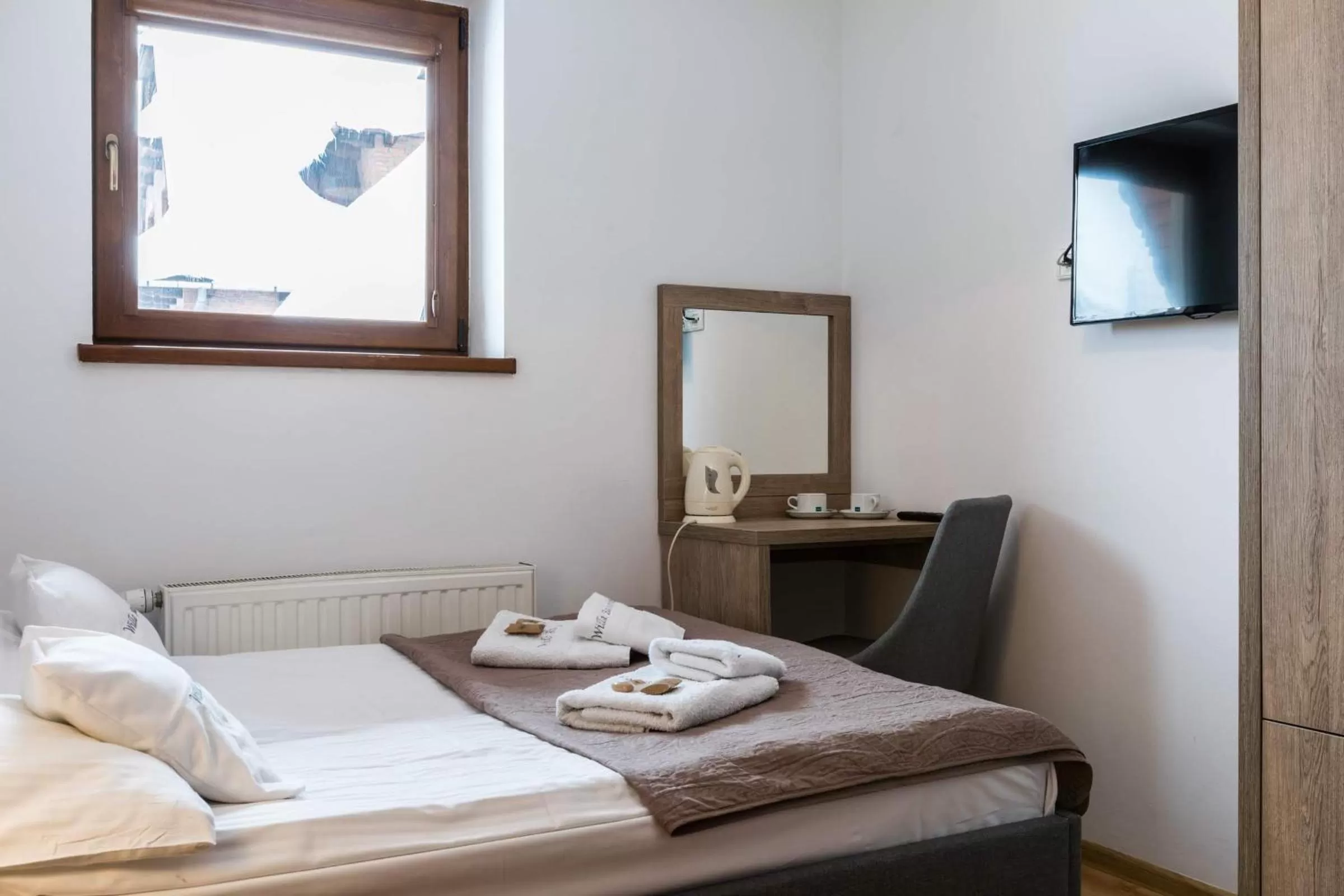 Photo of the whole room, Bed in Willa Baciarka-basen, sauny i jacuzzi