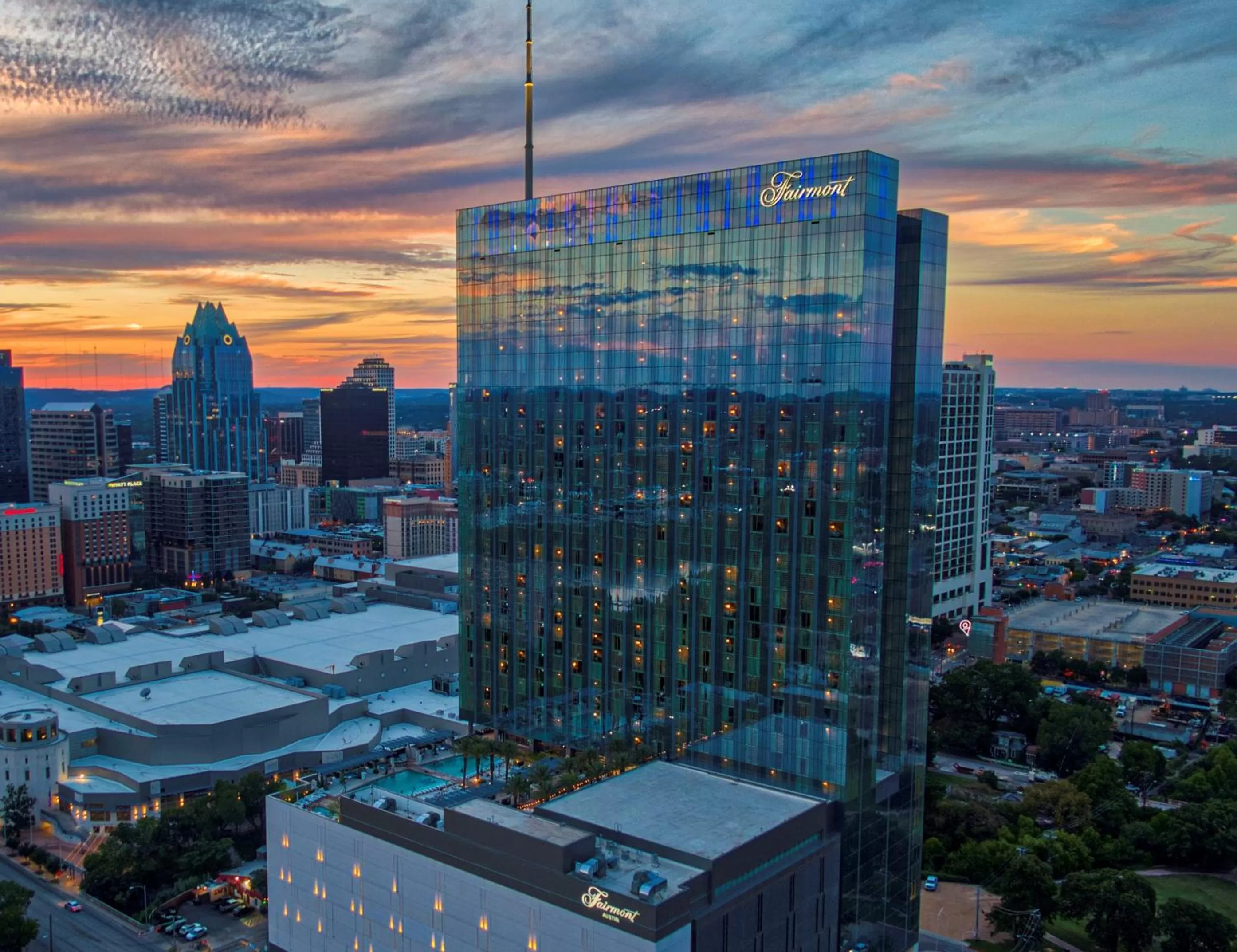 Property building in Fairmont Austin Gold Experience