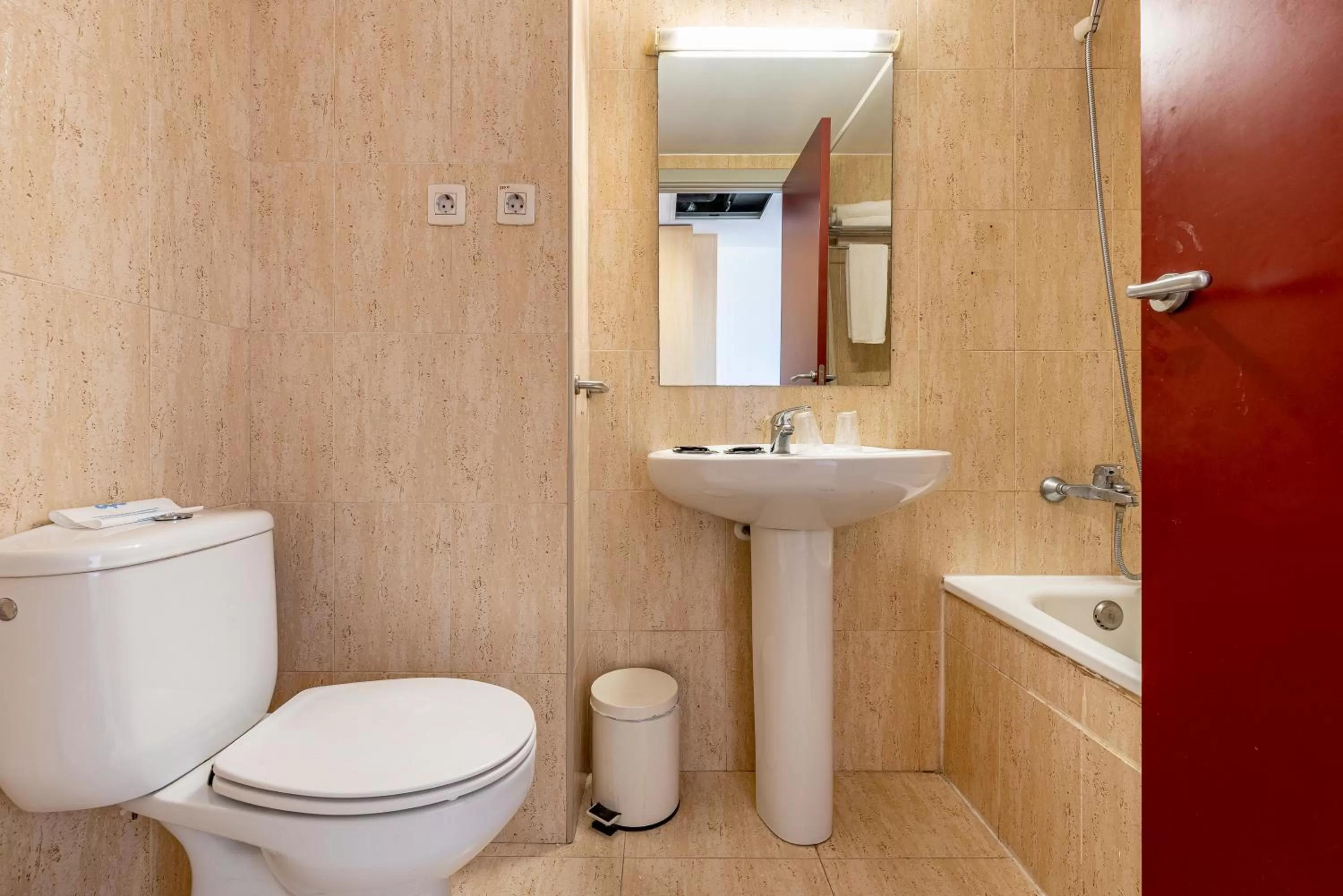 Toilet in Hotel Basic