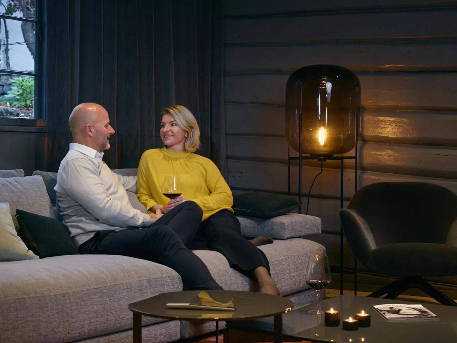 Living room in Tollboden Hotell - Unike Hoteller