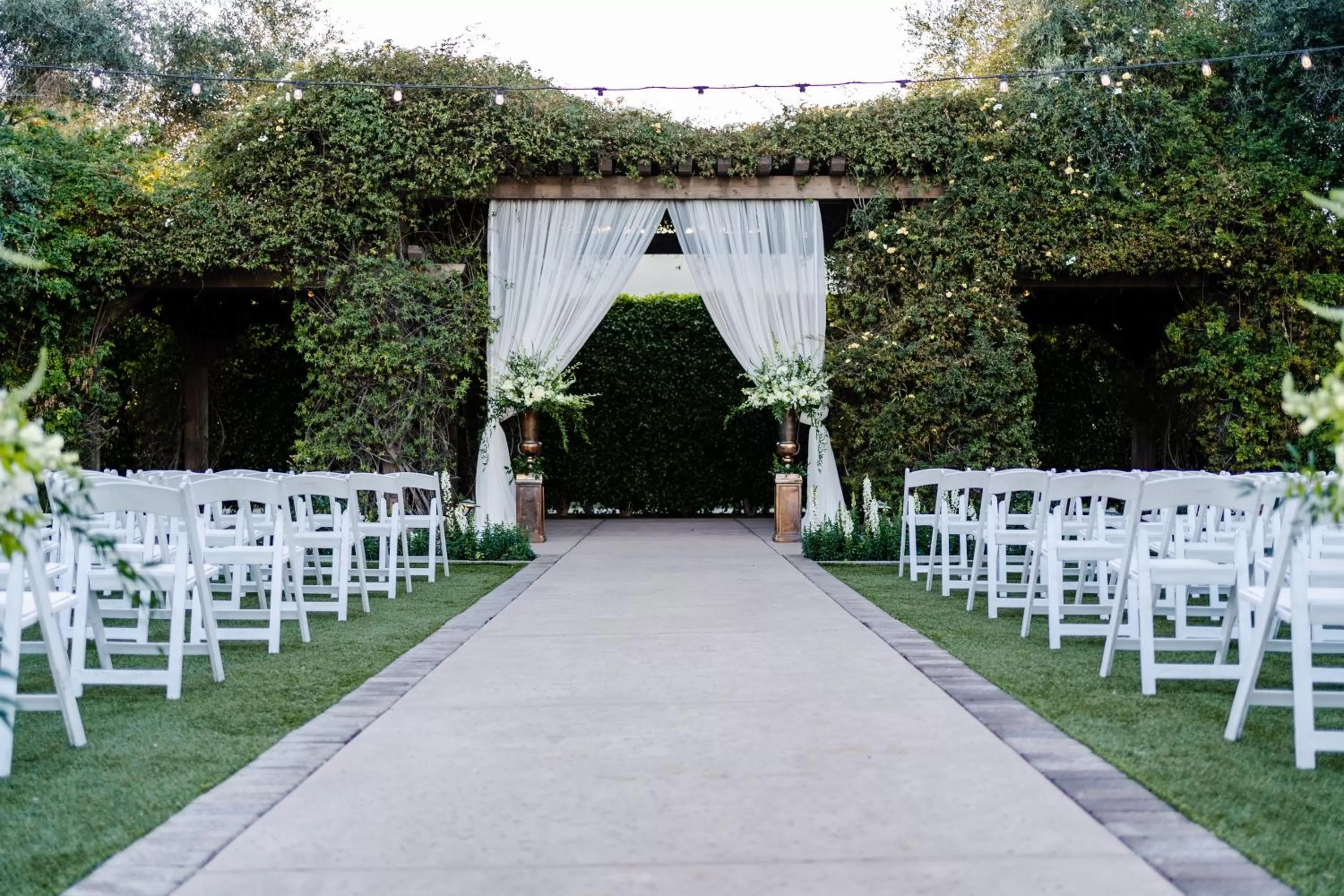 wedding in The Wigwam