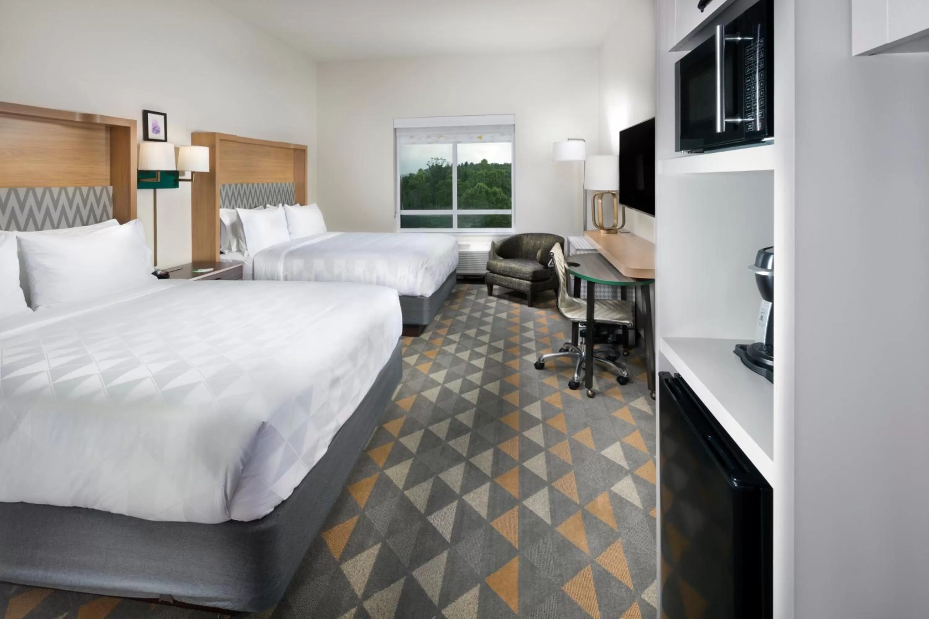 Photo of the whole room, Bed in Holiday Inn & Suites Arden - Asheville Airport by IHG