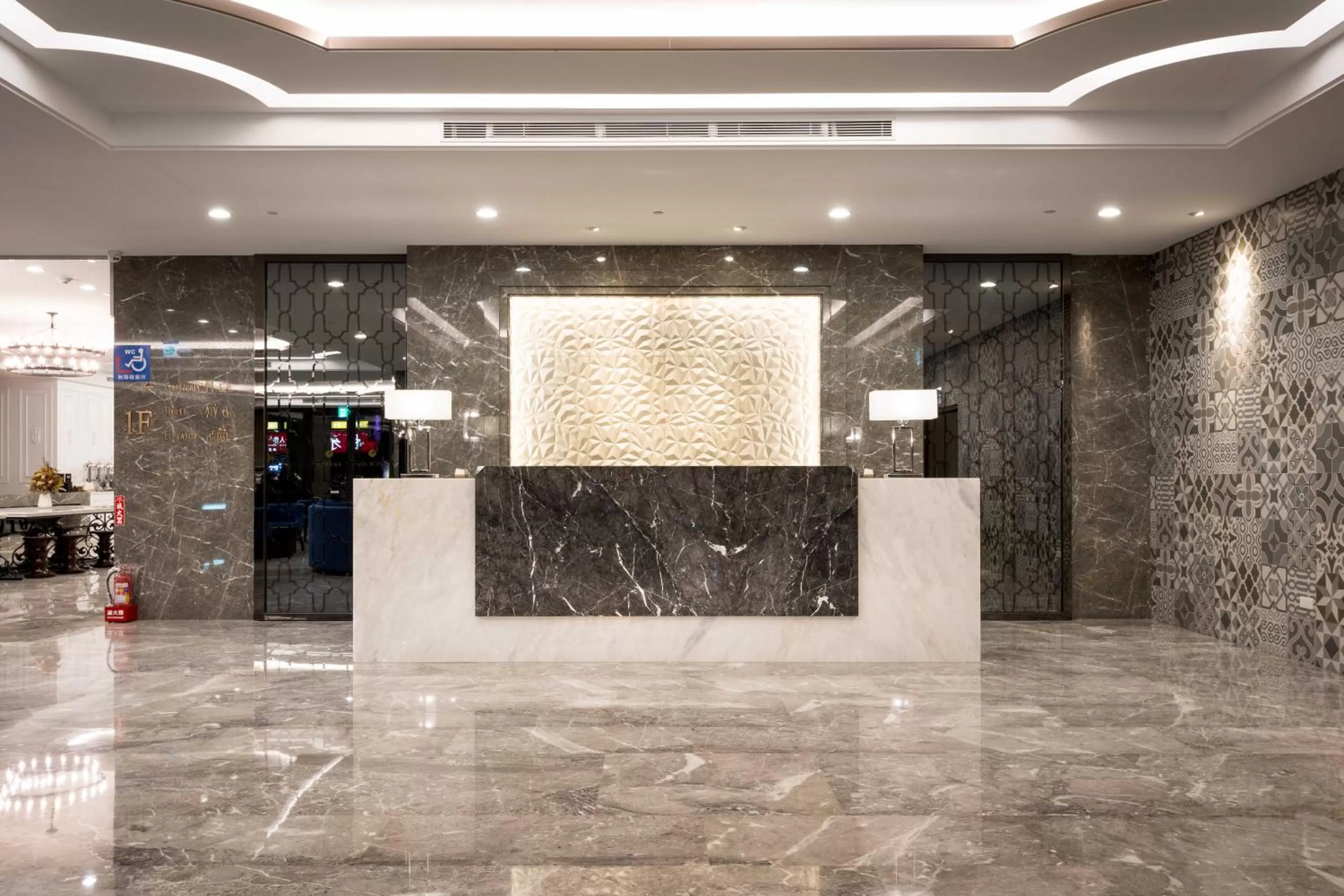 Lobby or reception in 台南星鑽國際商旅 Hua Hotel
