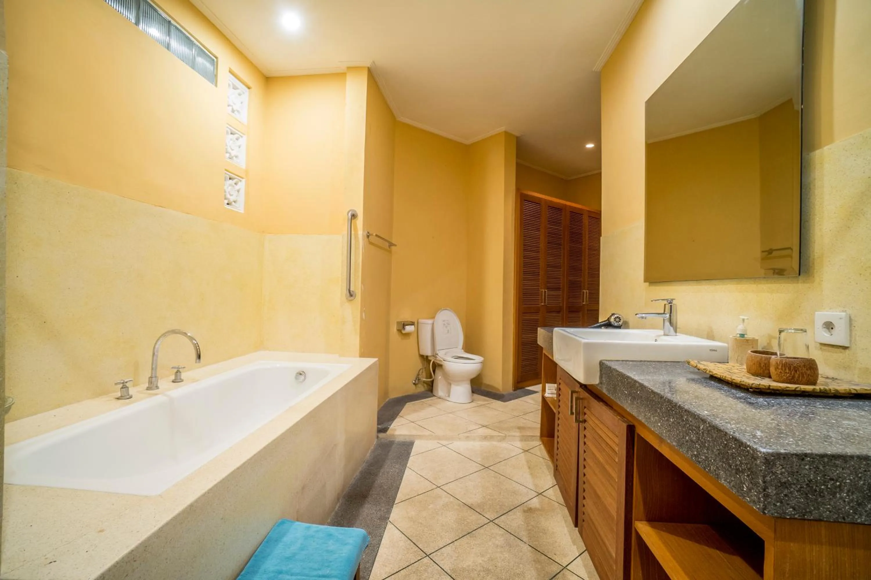 Bathroom in Gajah Biru Bungalows