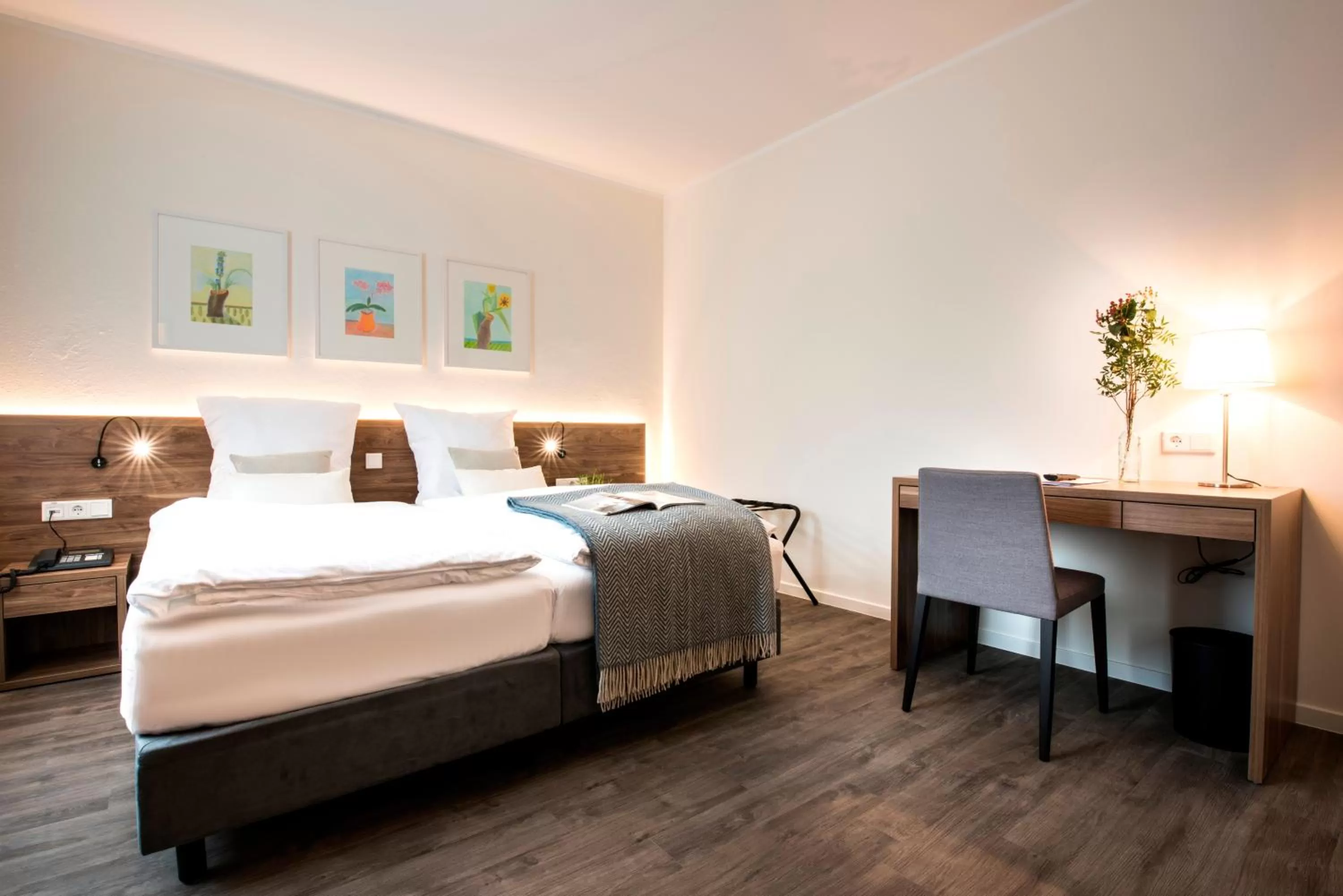 Photo of the whole room, Bed in Alexianer Hotel am Wasserturm