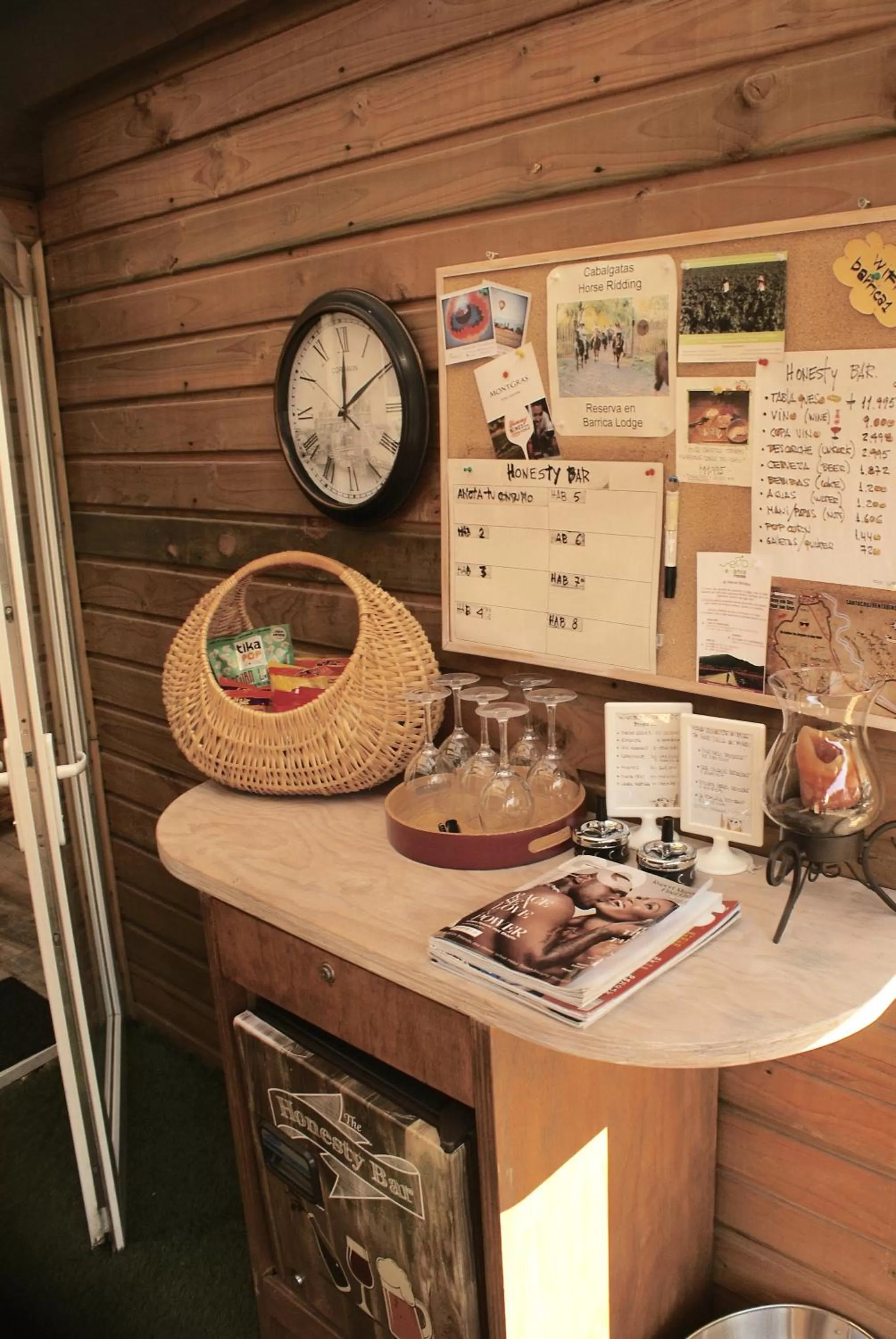 Non alcoholic drinks in Barrica Lodge