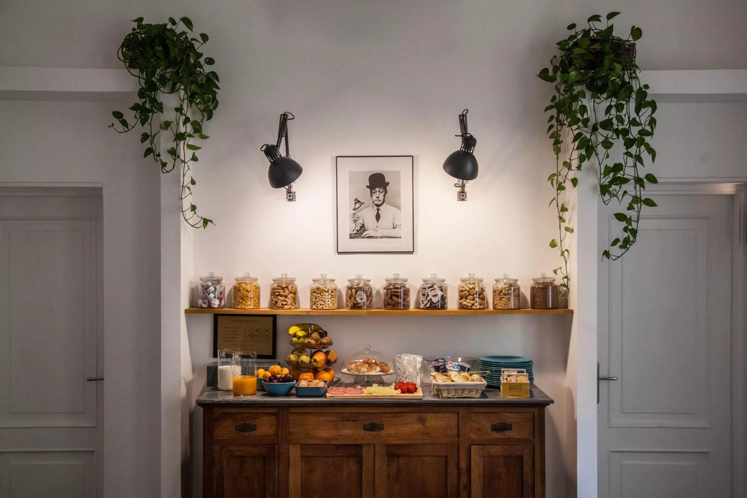 Buffet breakfast in Borgo Vergini Garden B&B