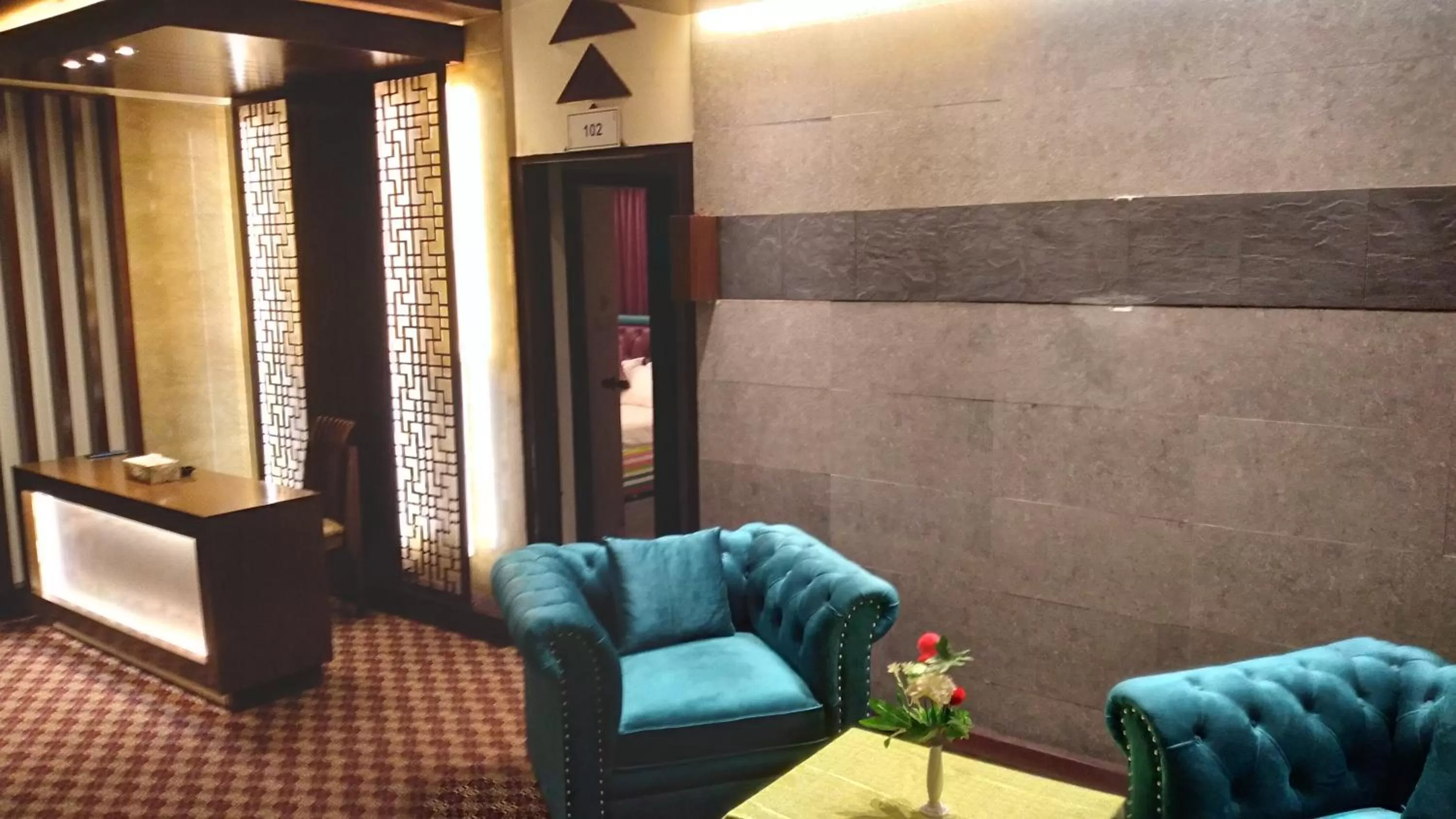 Seating Area in Center Point Apartment