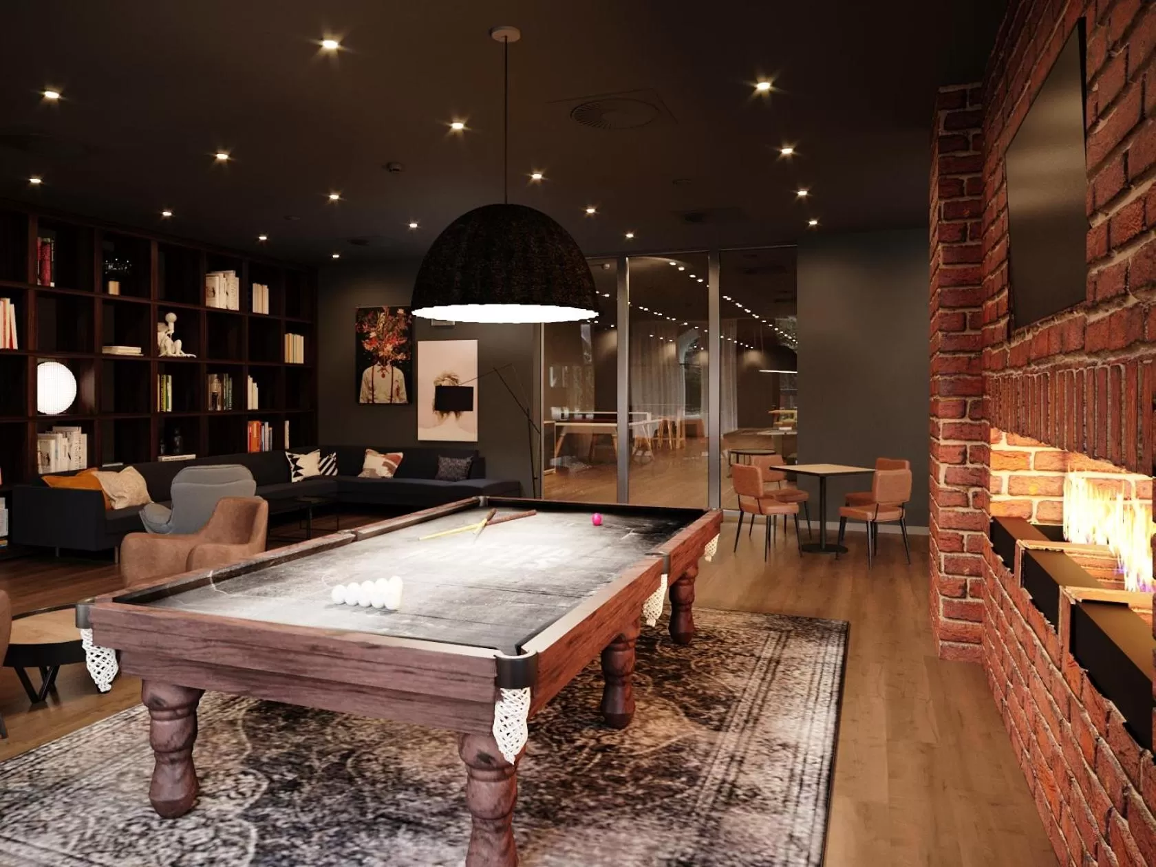 Billiard in Pentahotel Bremen