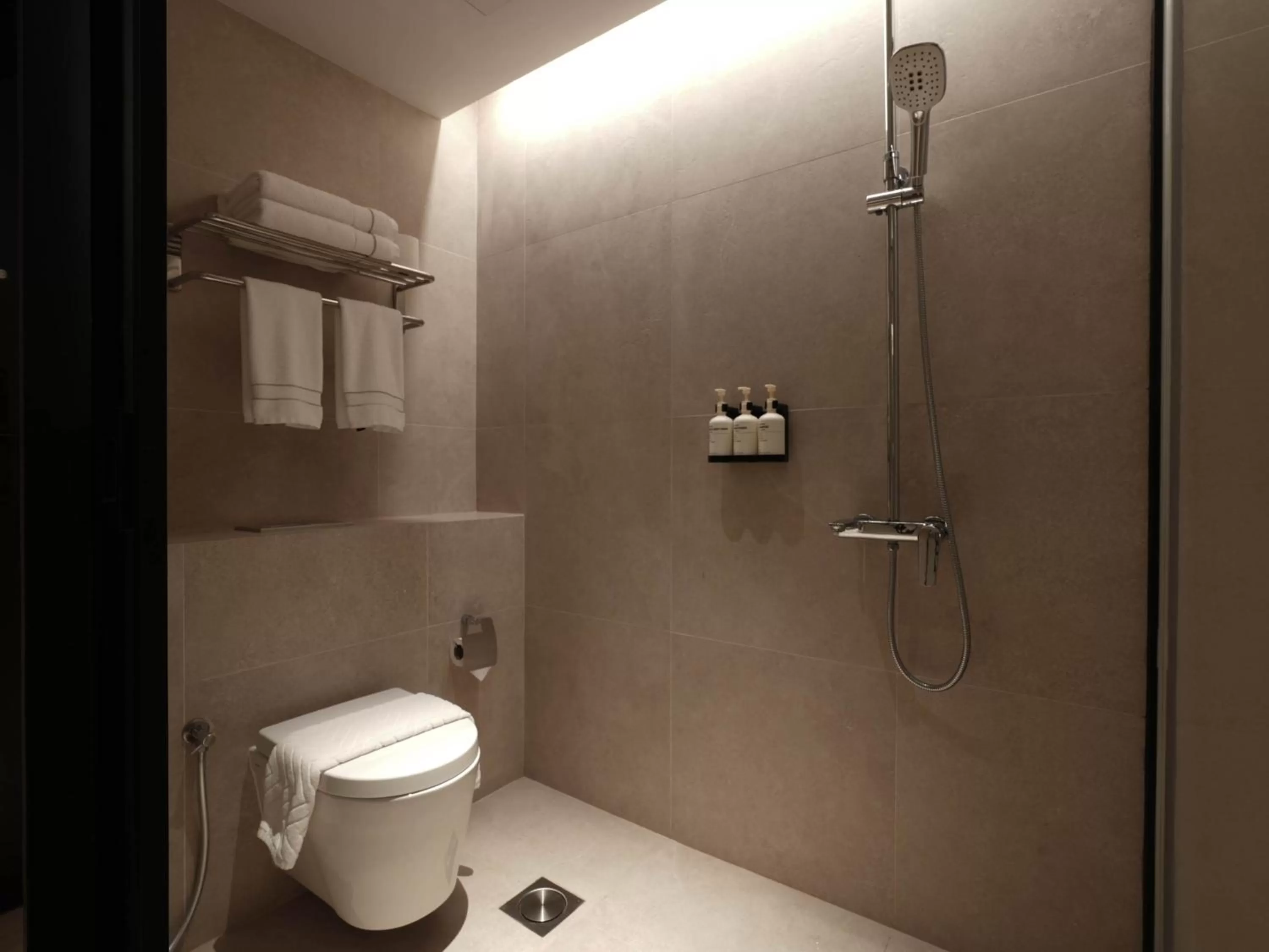 Toilet in Hotel 1900 Chinatown