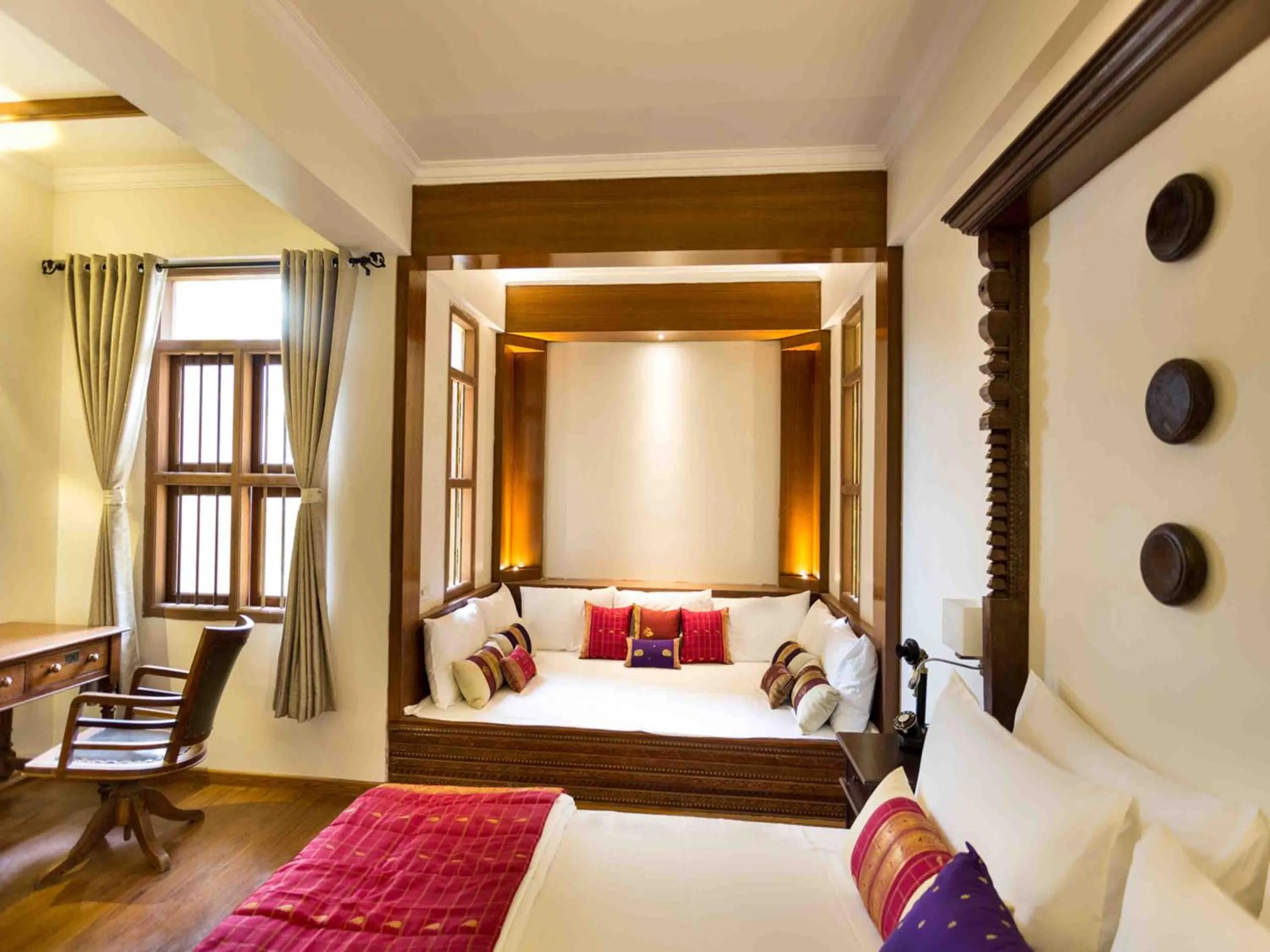 Living room in Svatma - A Luxury Heritage Resort