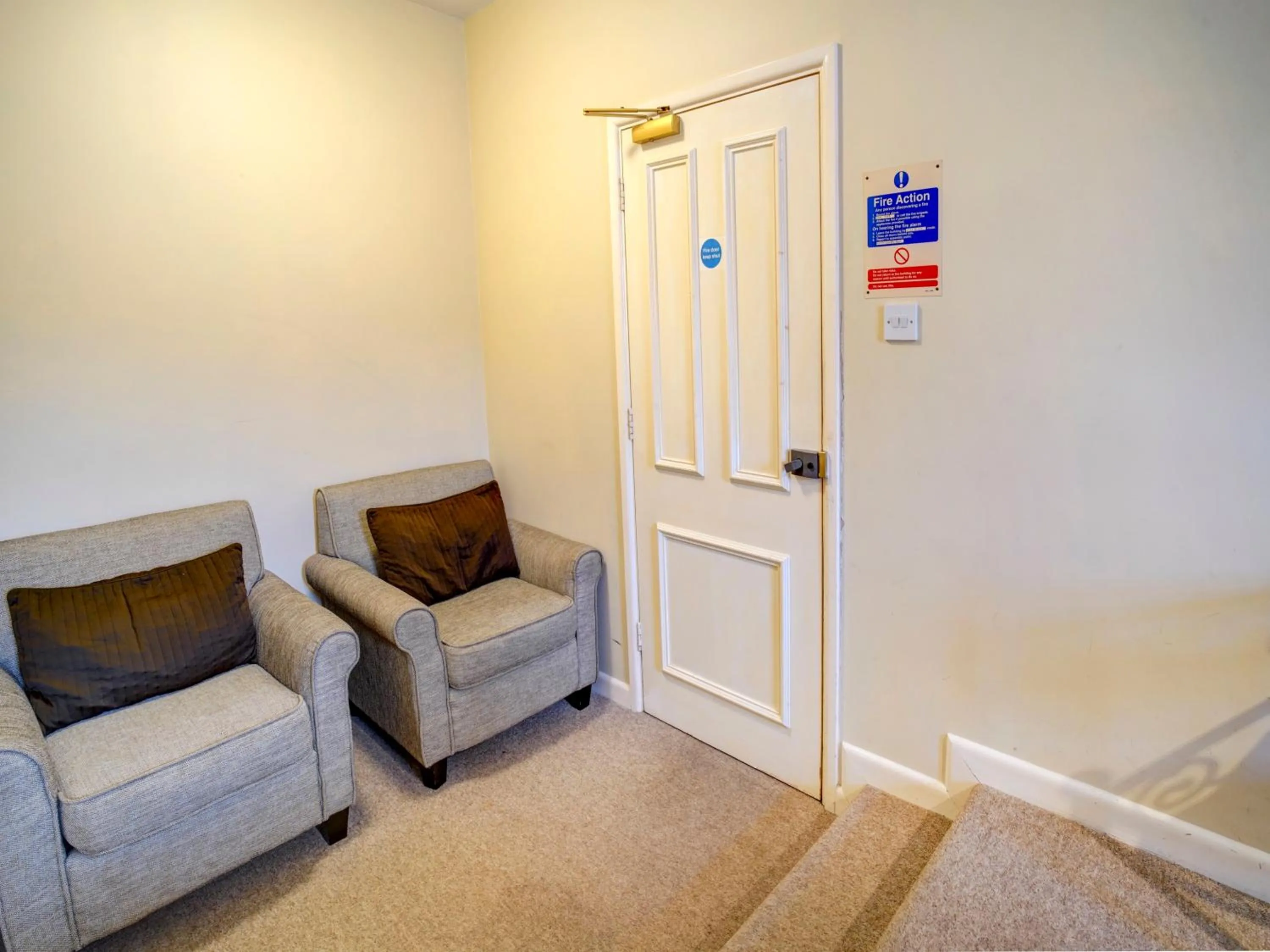 Seating area in George & Dragon Inn