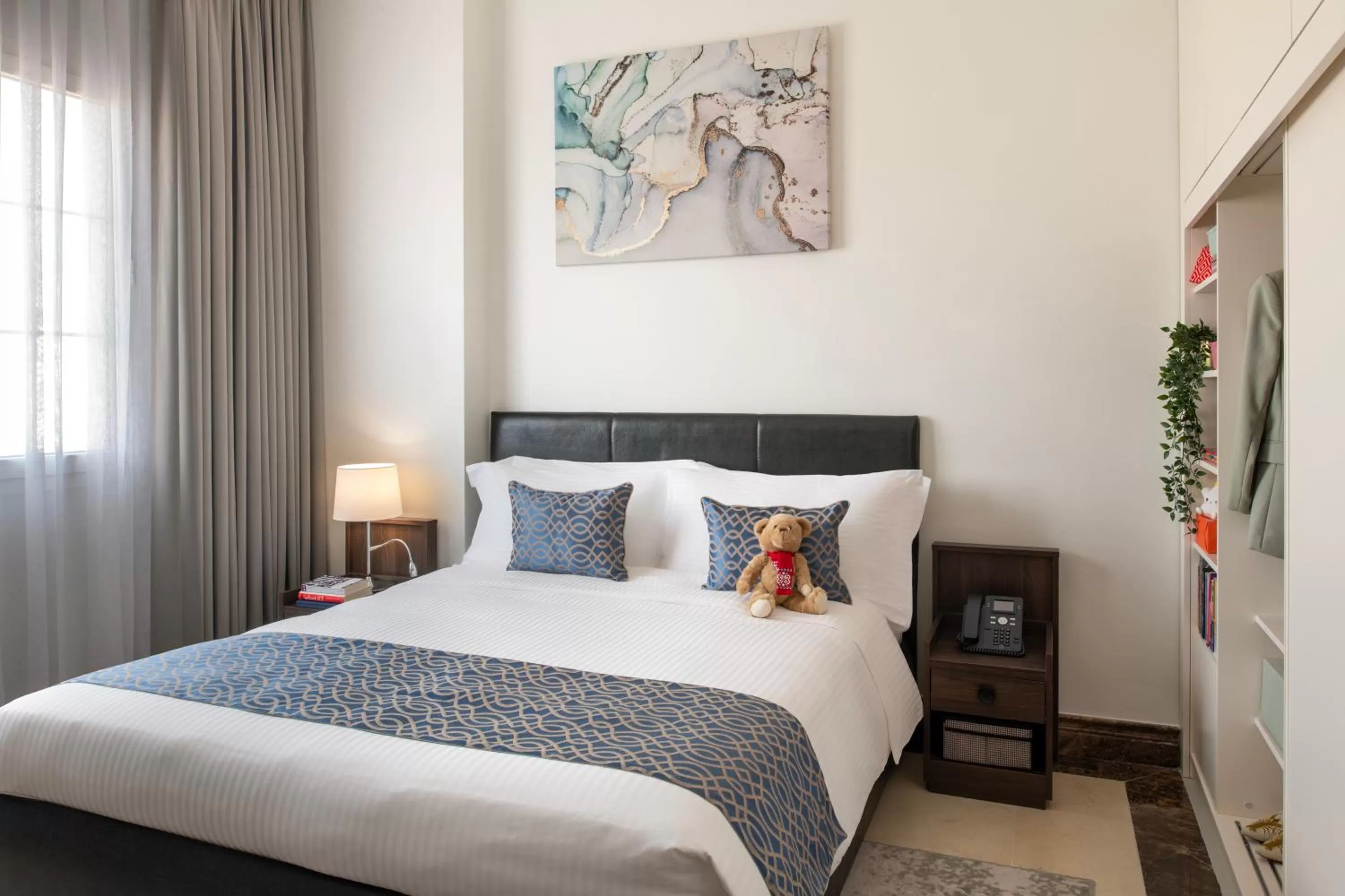 Bedroom, Bed in Somerset Al Mansoura Doha