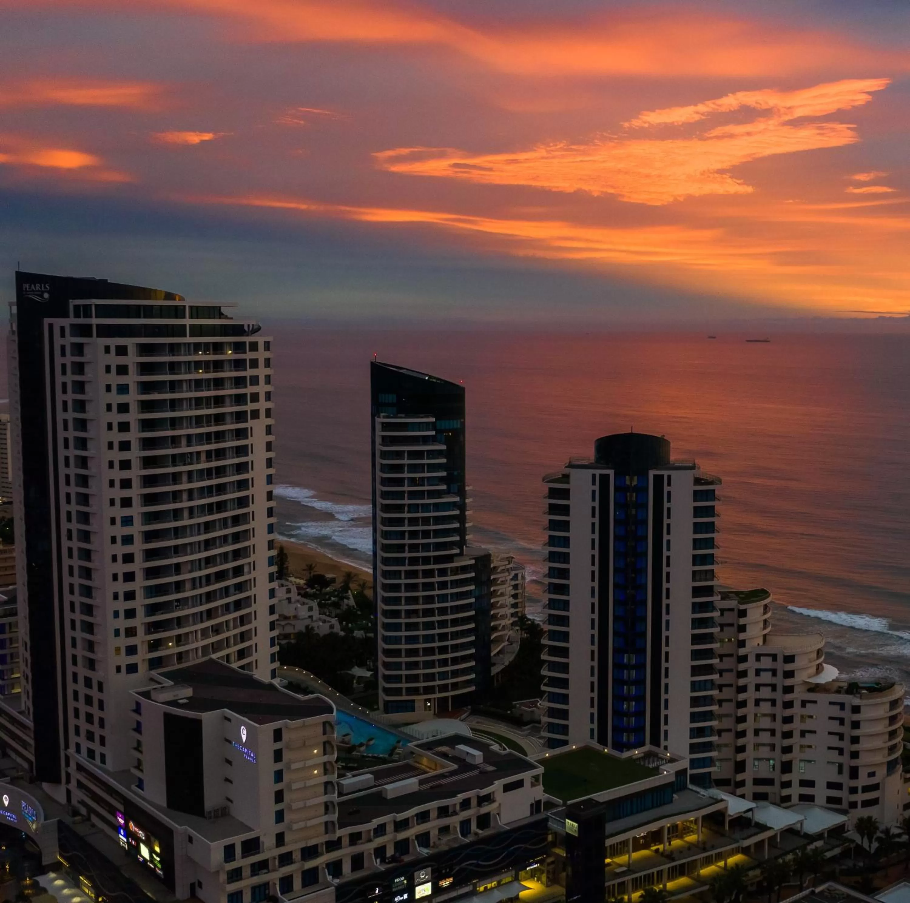 Beach in The Capital Pearls Hotel