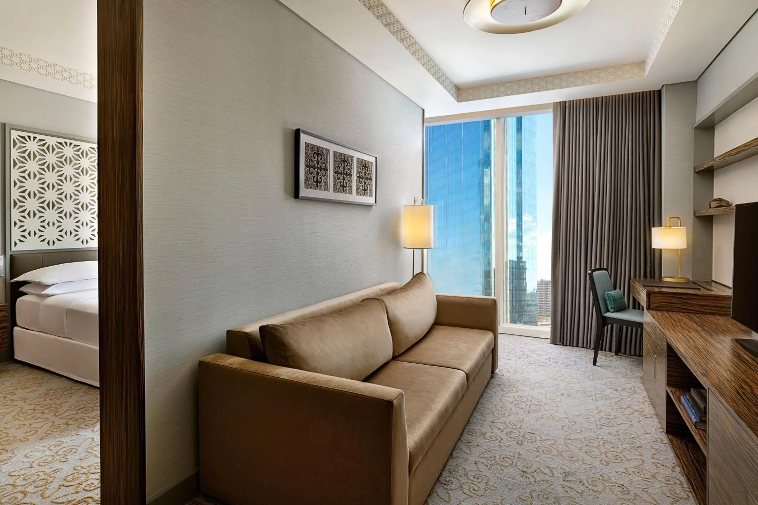 Bedroom, Bed in Sheraton Astana Hotel