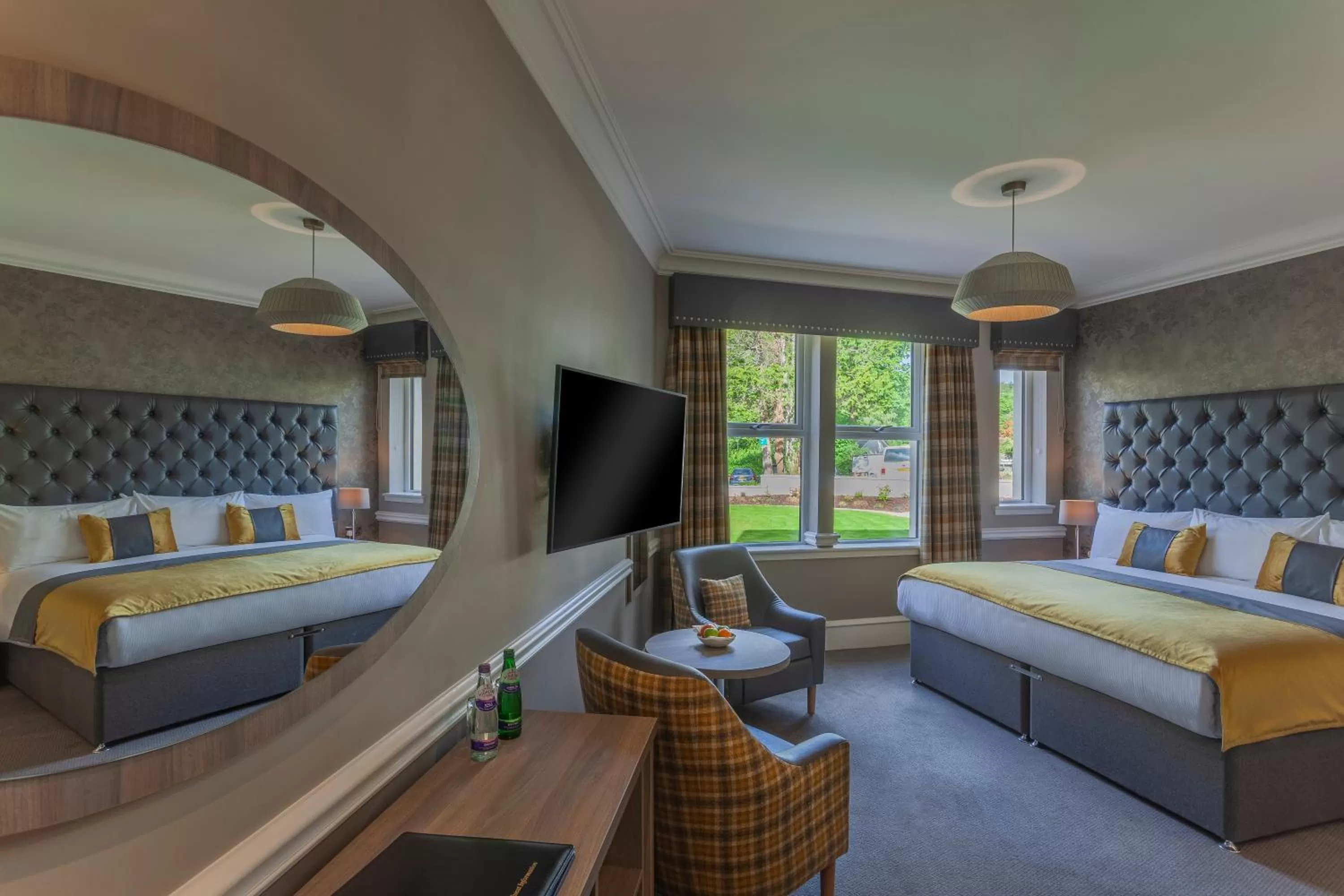 Photo of the whole room, Bed in Cuillin Hills Hotel