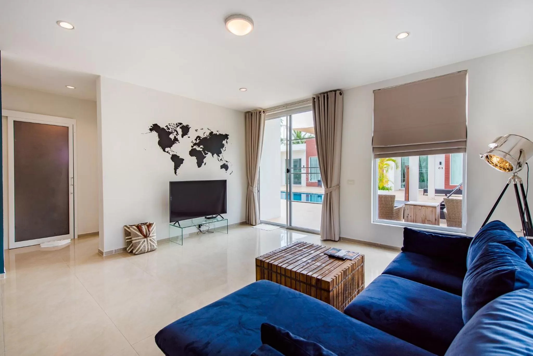 Living room in The Beach Village Resort