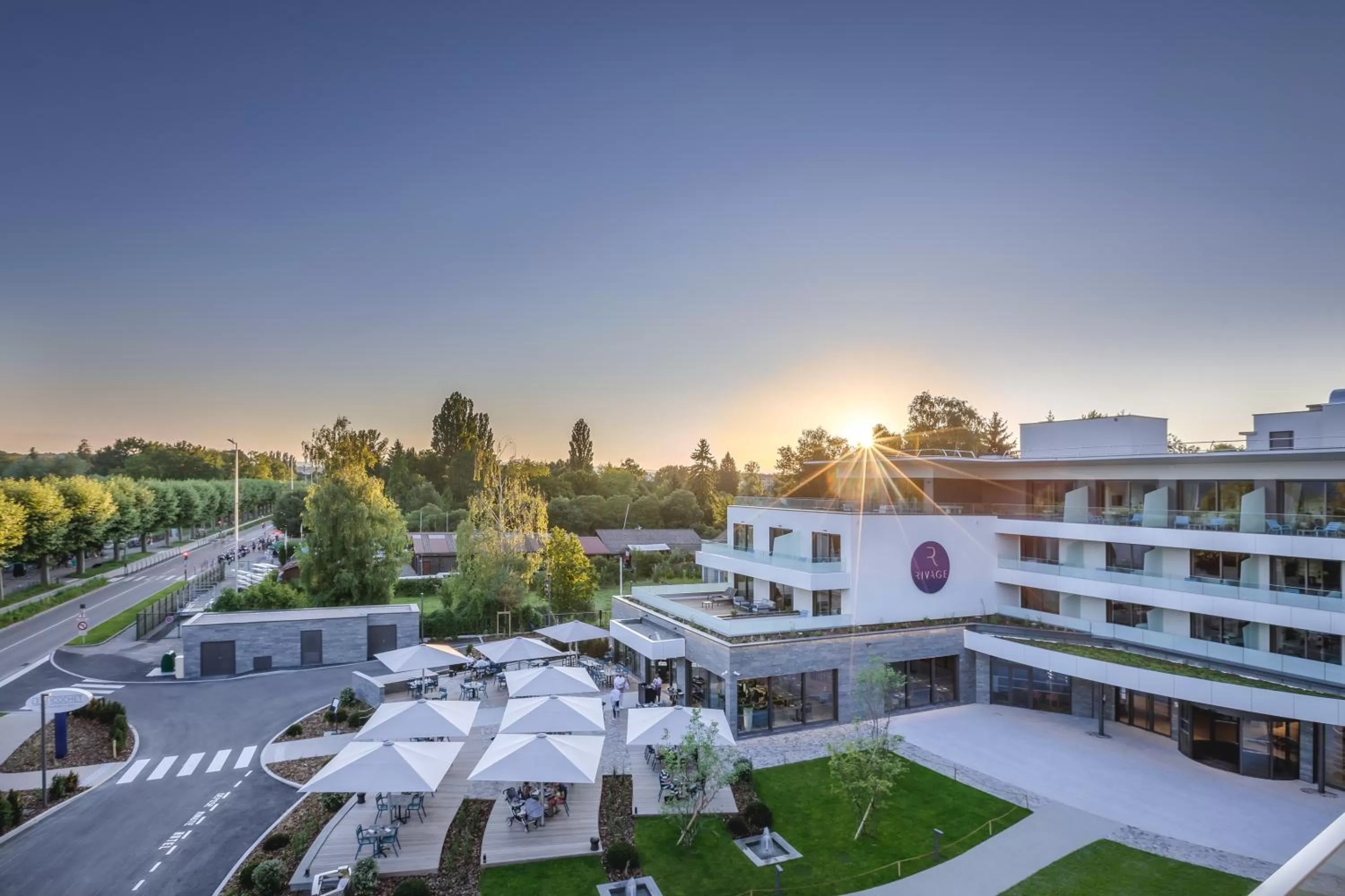 Property building in Rivage Hôtel & Spa Annecy