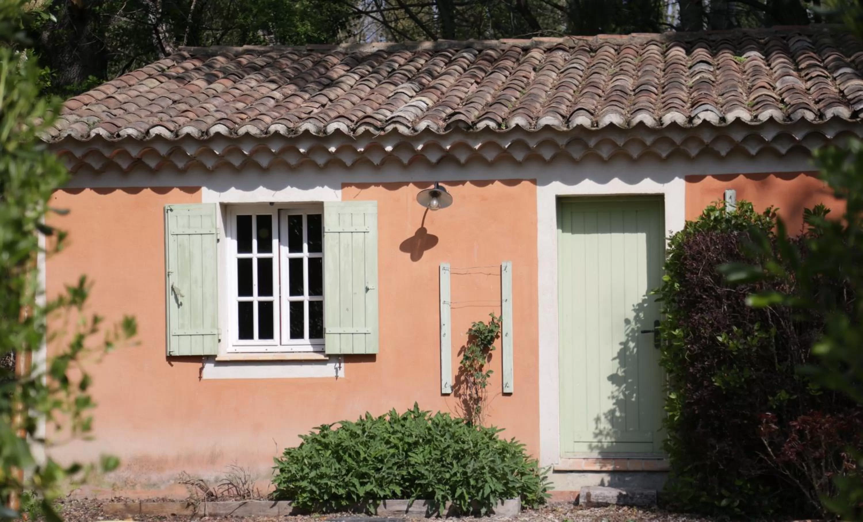 Patio in Le Pavillon Vert - B&B