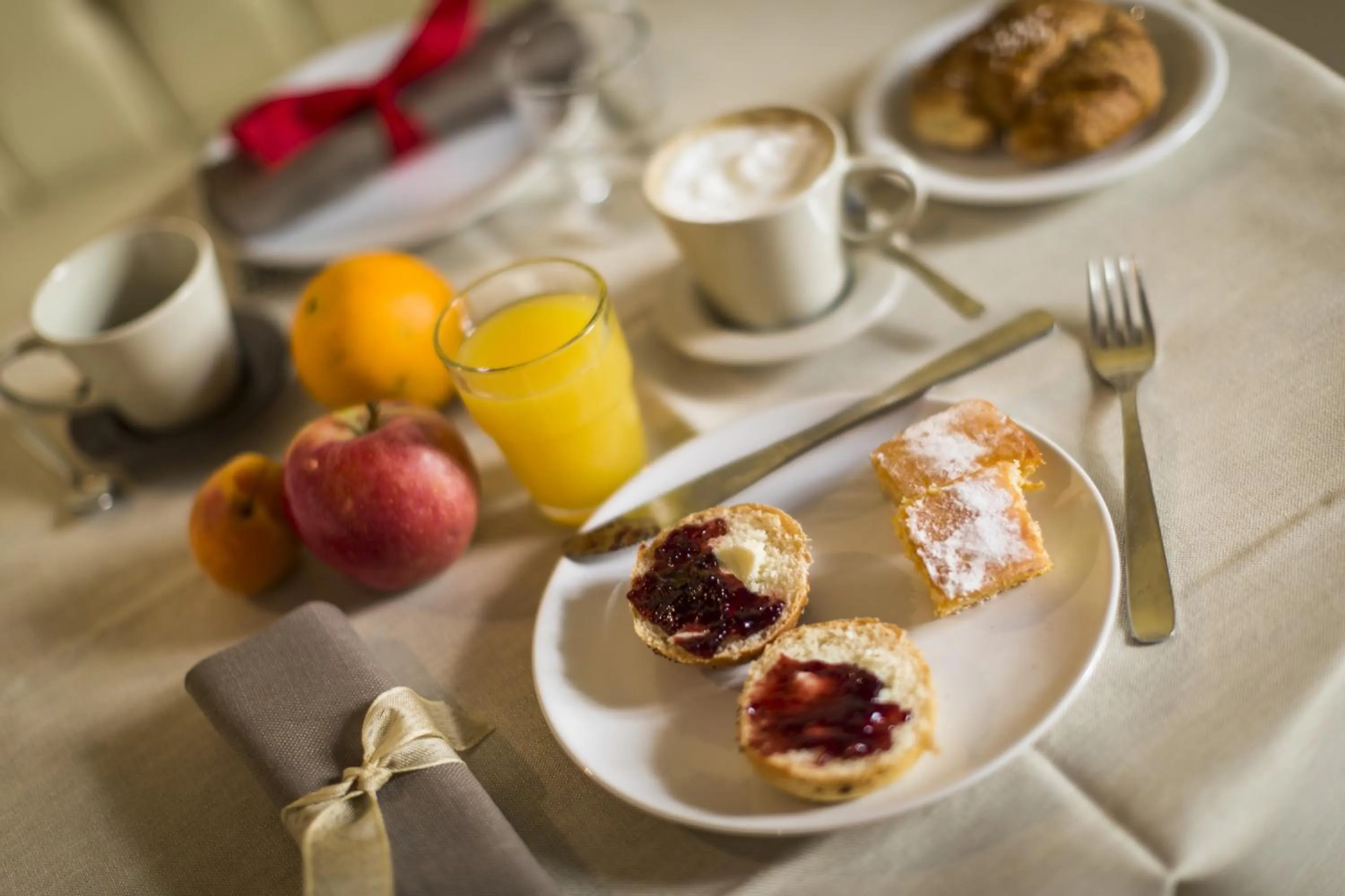 Buffet breakfast in Boutique Hotel La Casa di Morfeo