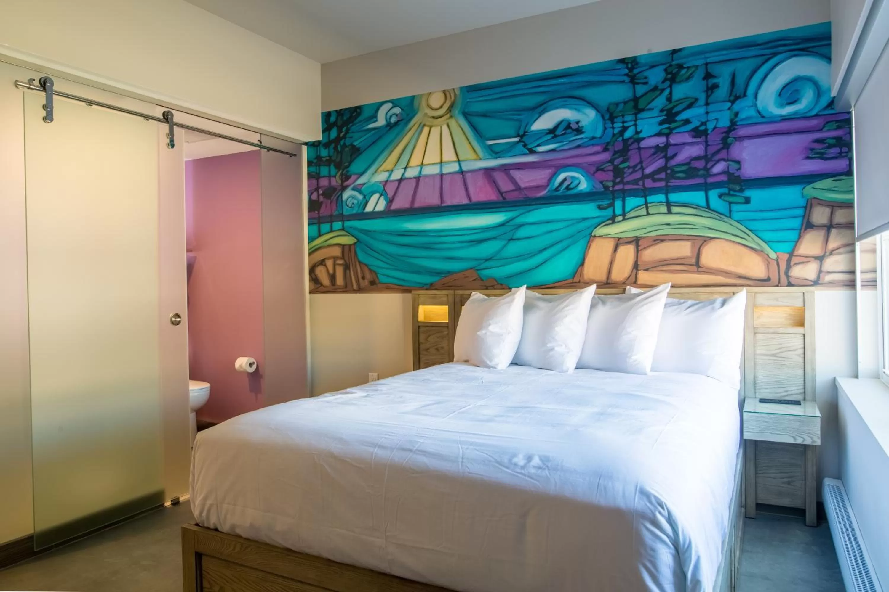 Bed in The Arts Hotel