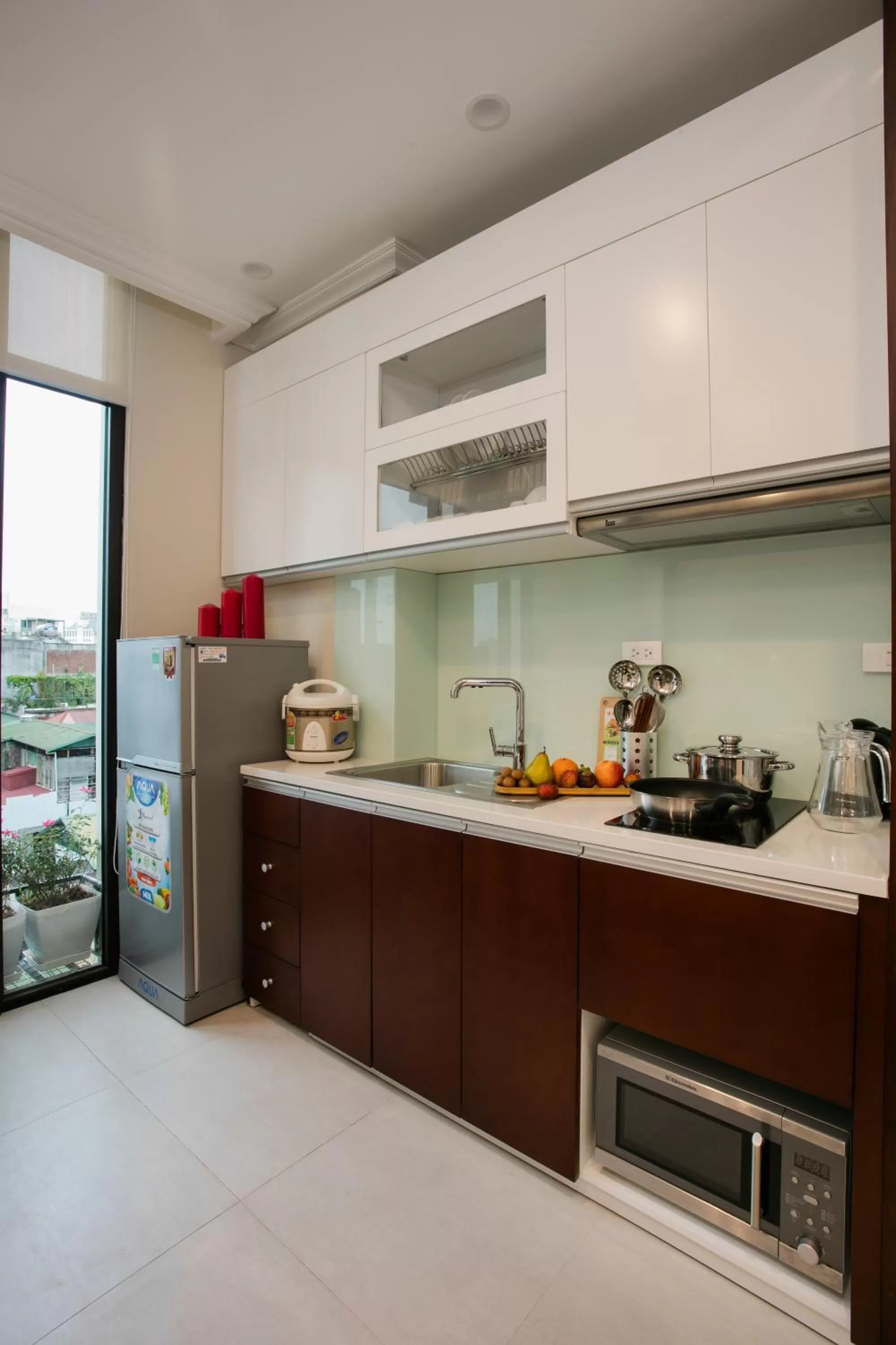 Kitchen or kitchenette in Au Coeur d'Hanoi Apartment