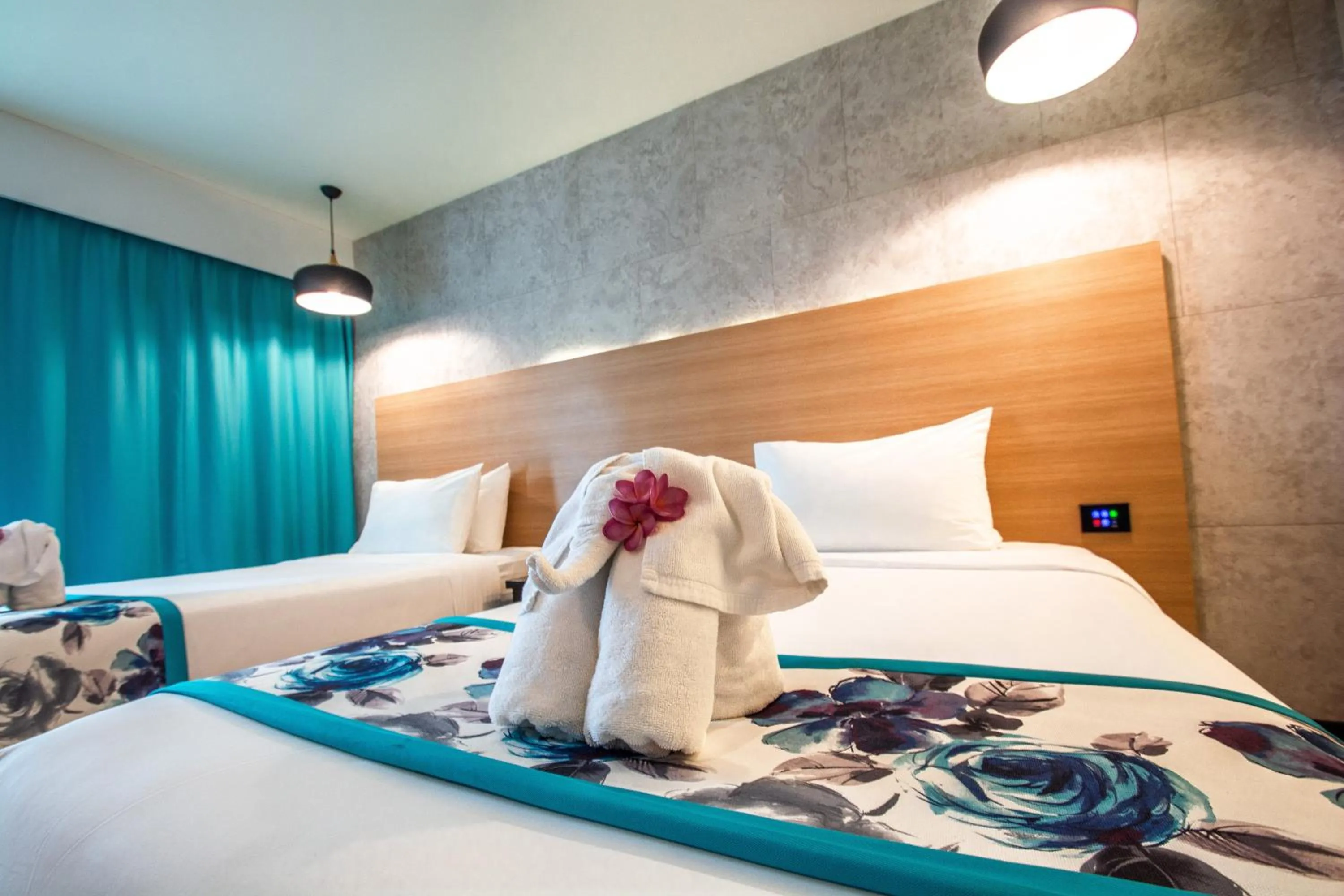 Bedroom, Bed in Peach Hill Resort - SHA Extra Plus