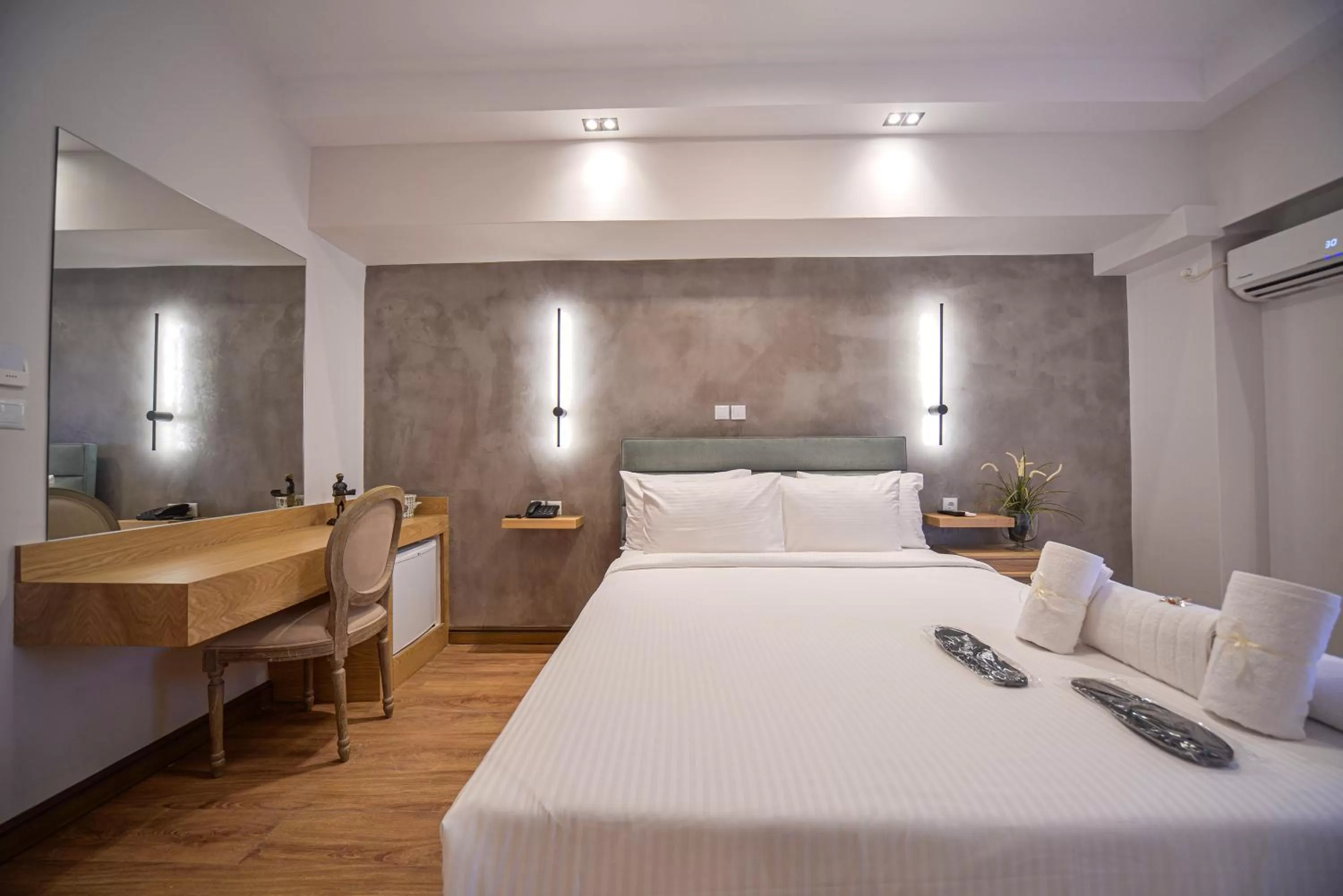 Bedroom, Bed in Anixi Hotel by AP