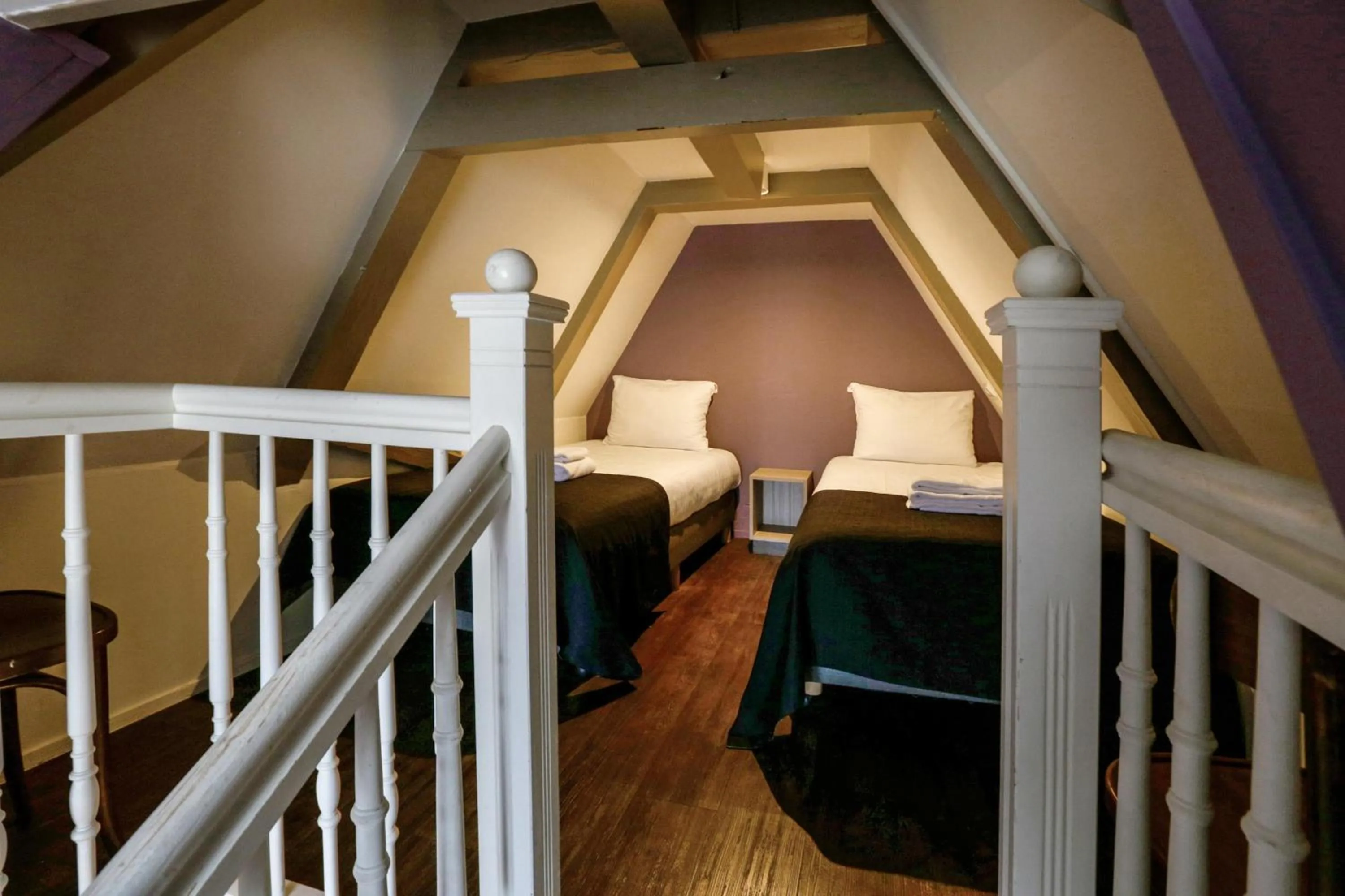 Bed in City Hotel Amsterdam