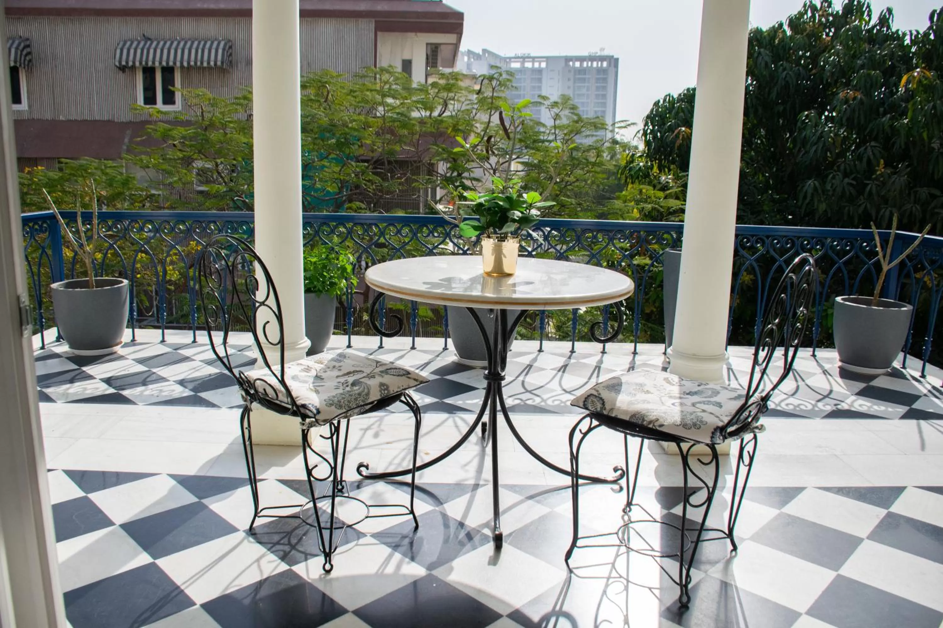 Balcony/Terrace in Dileep Kothi - A Royal Boutique Luxury Suites in Jaipur