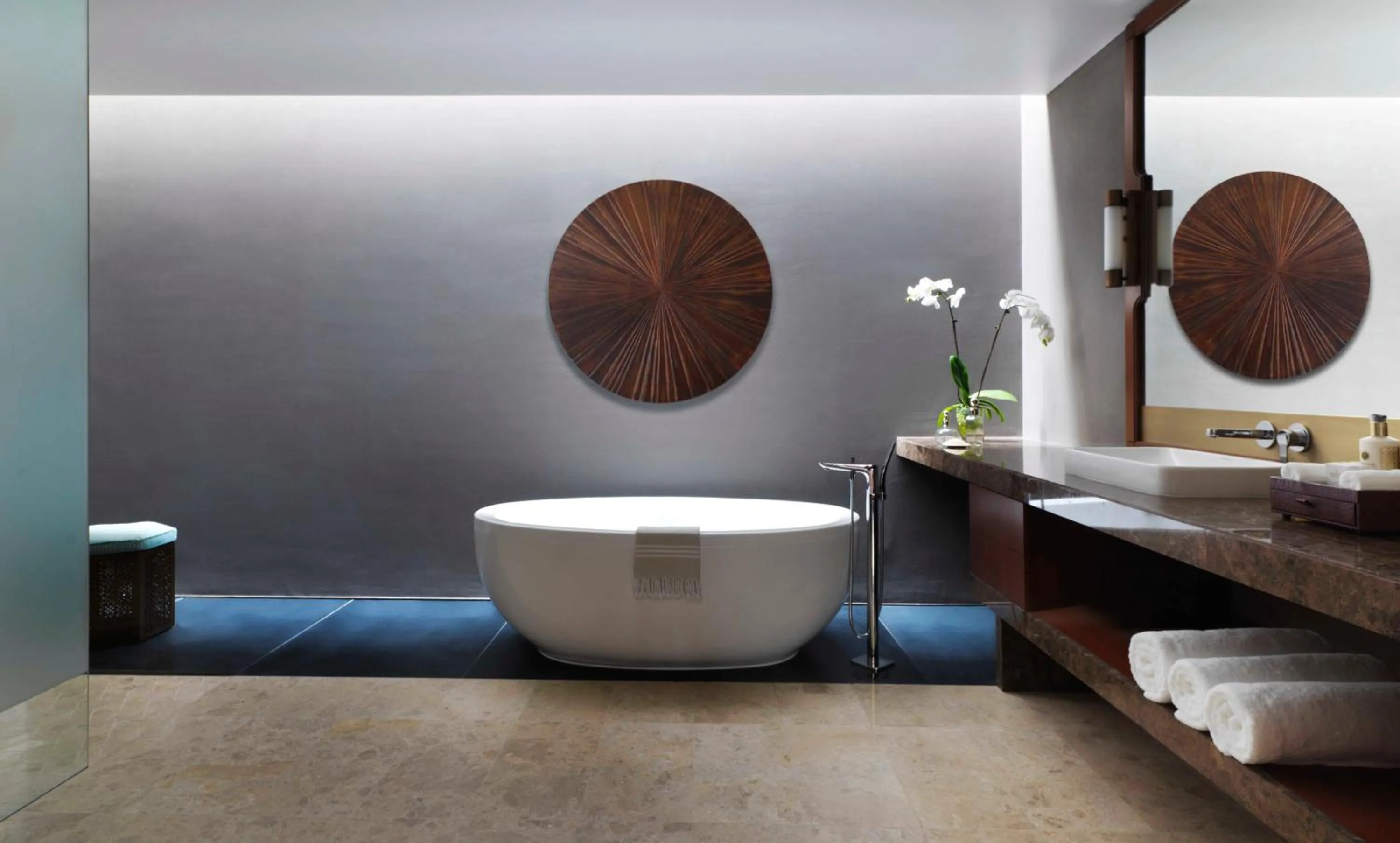 Bathroom in Al Baleed Resort Salalah by Anantara