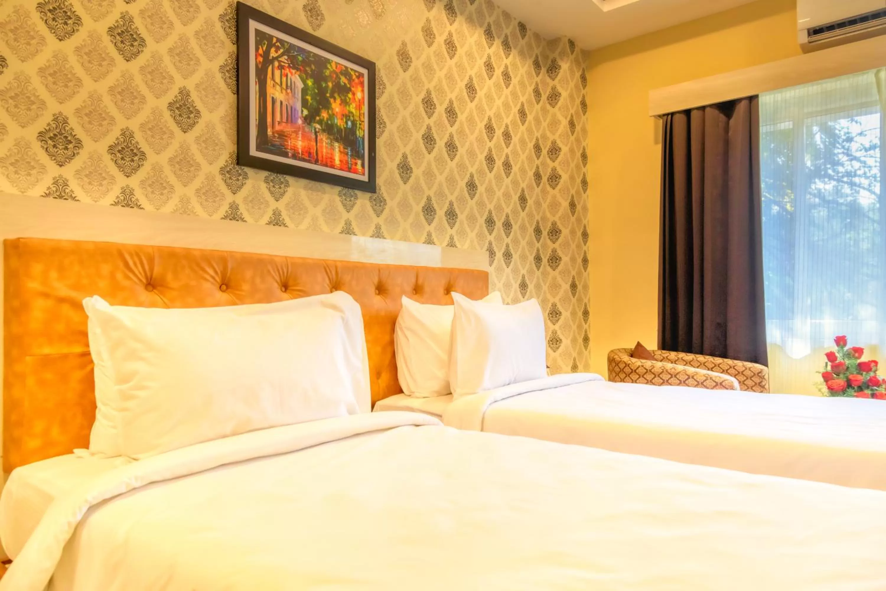 Bed in HOTEL ROYAL GRANDE