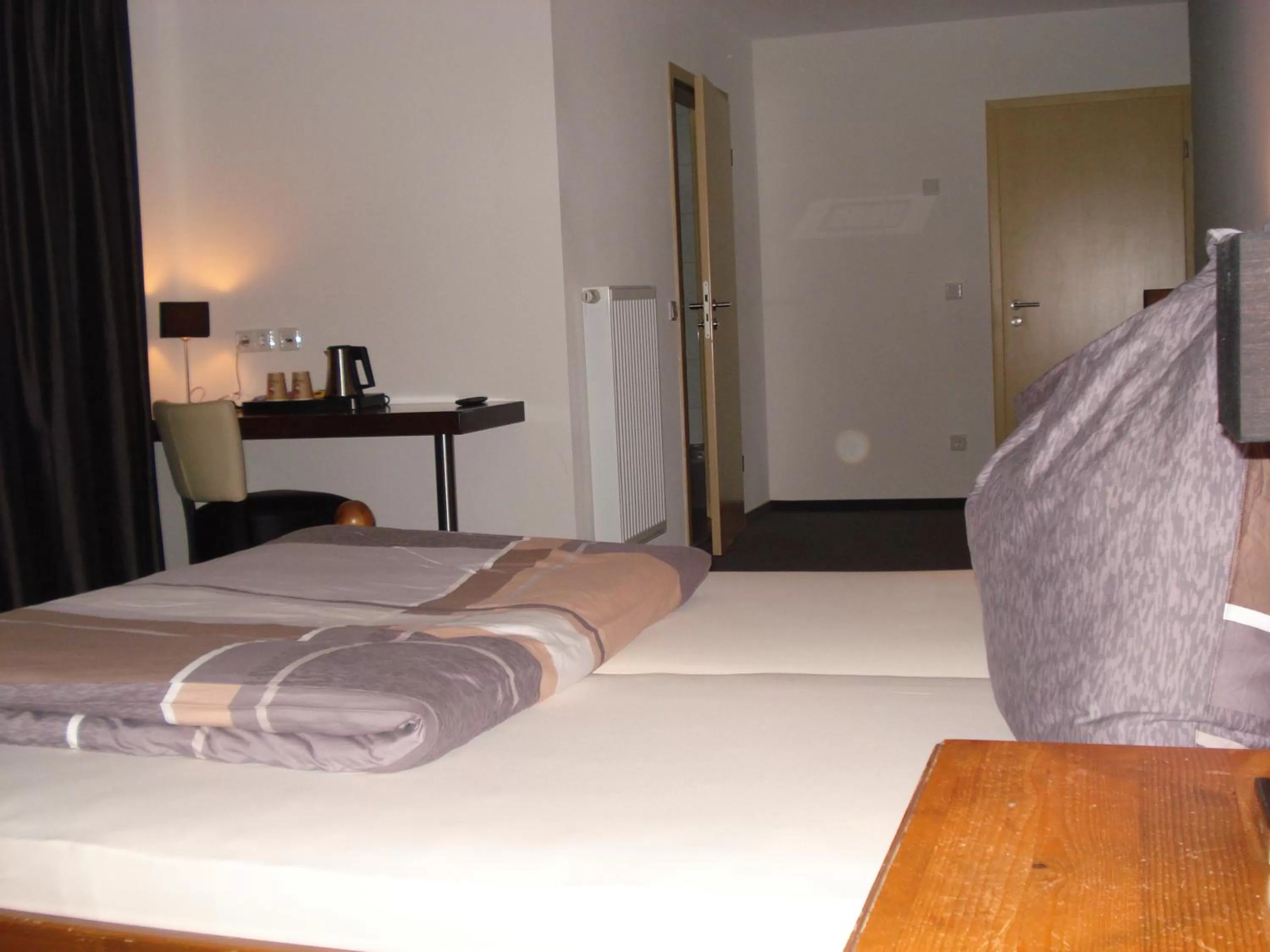 Decorative detail, Bed in Hotel Restaurant Fritz