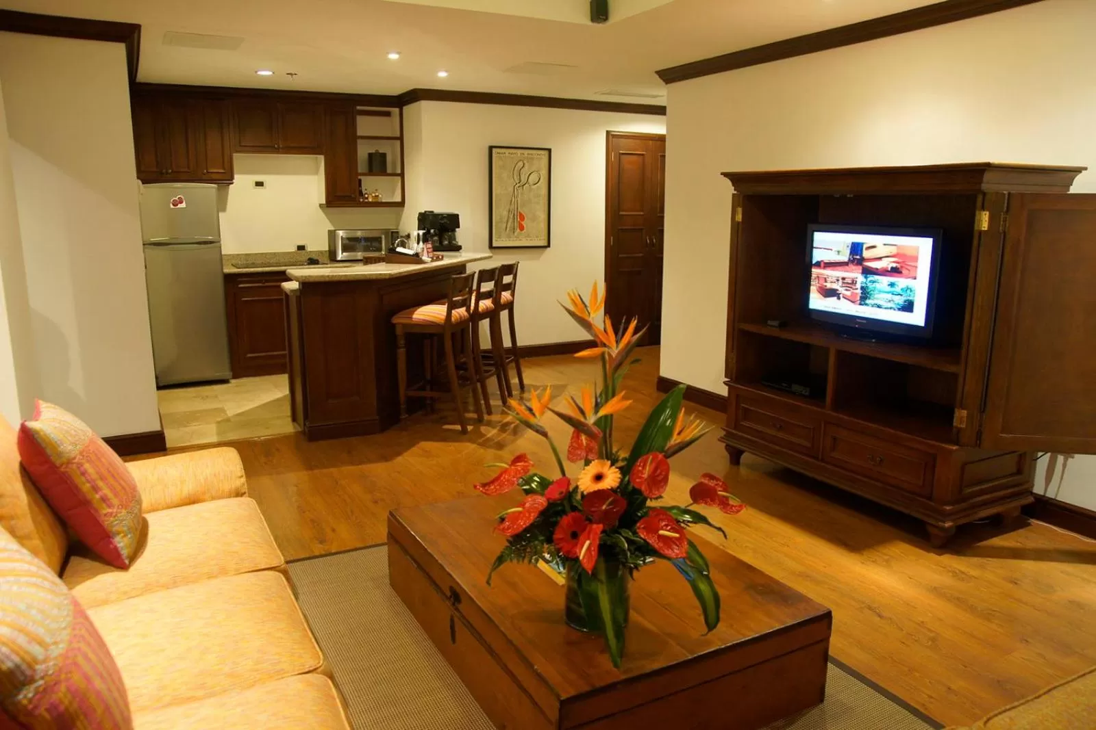Living room in Hotel Casa Veranda Guatemala
