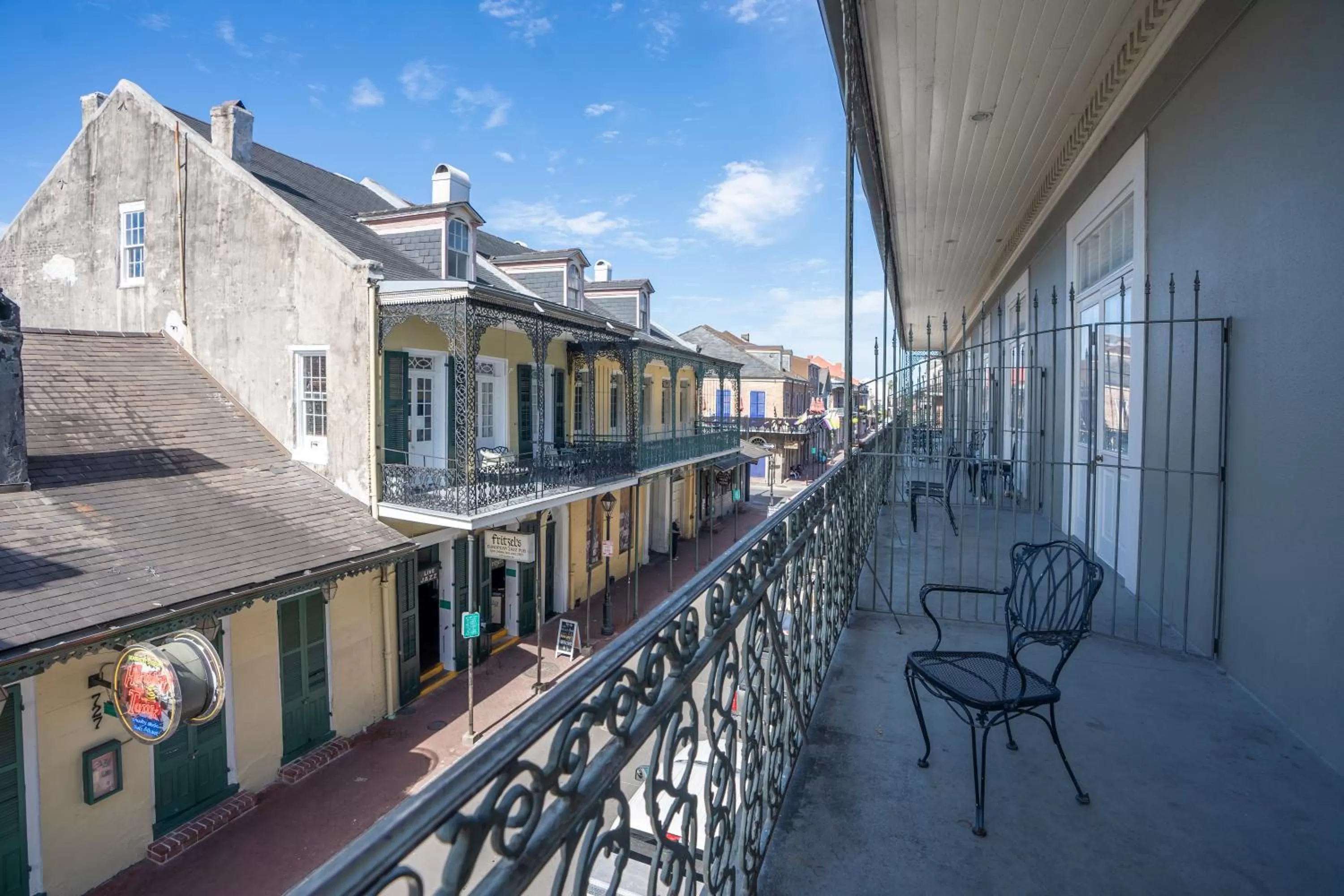 Street view in Bourbon Orleans Hotel