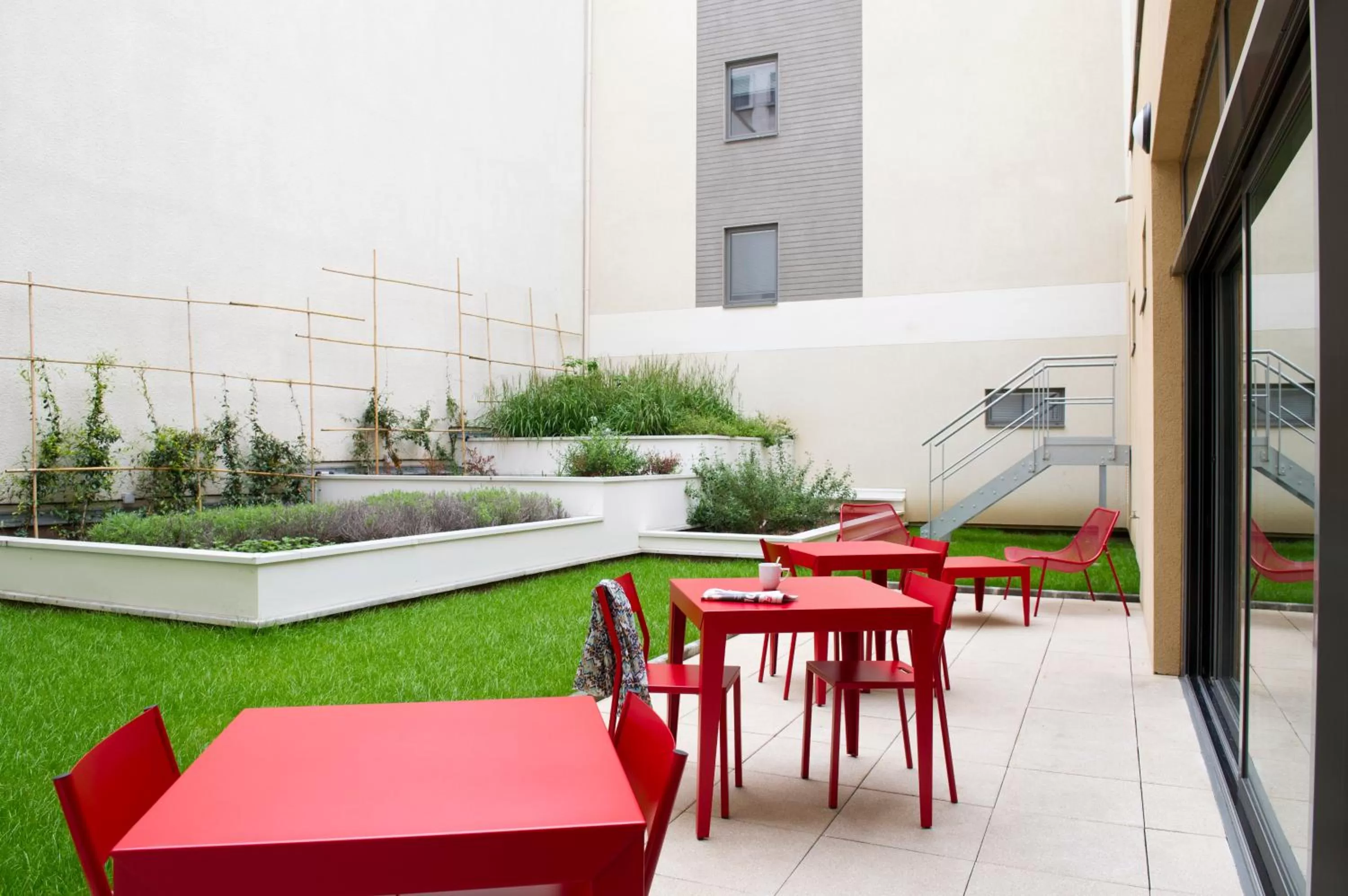 Balcony/Terrace in Aparthotel Adagio Paris Vincennes