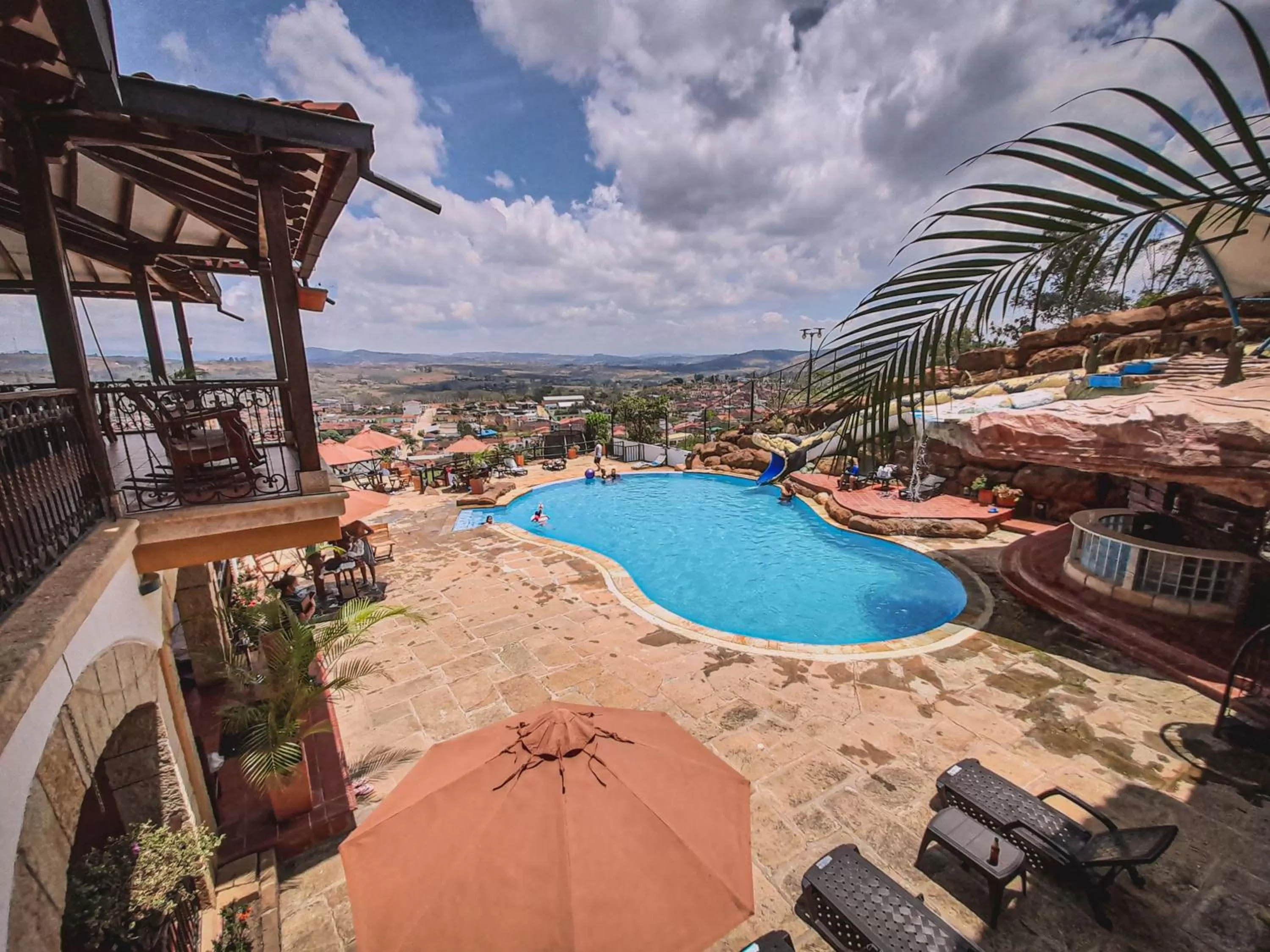 Swimming pool, Pool View in Hotel Las Rocas Resort Villanueva