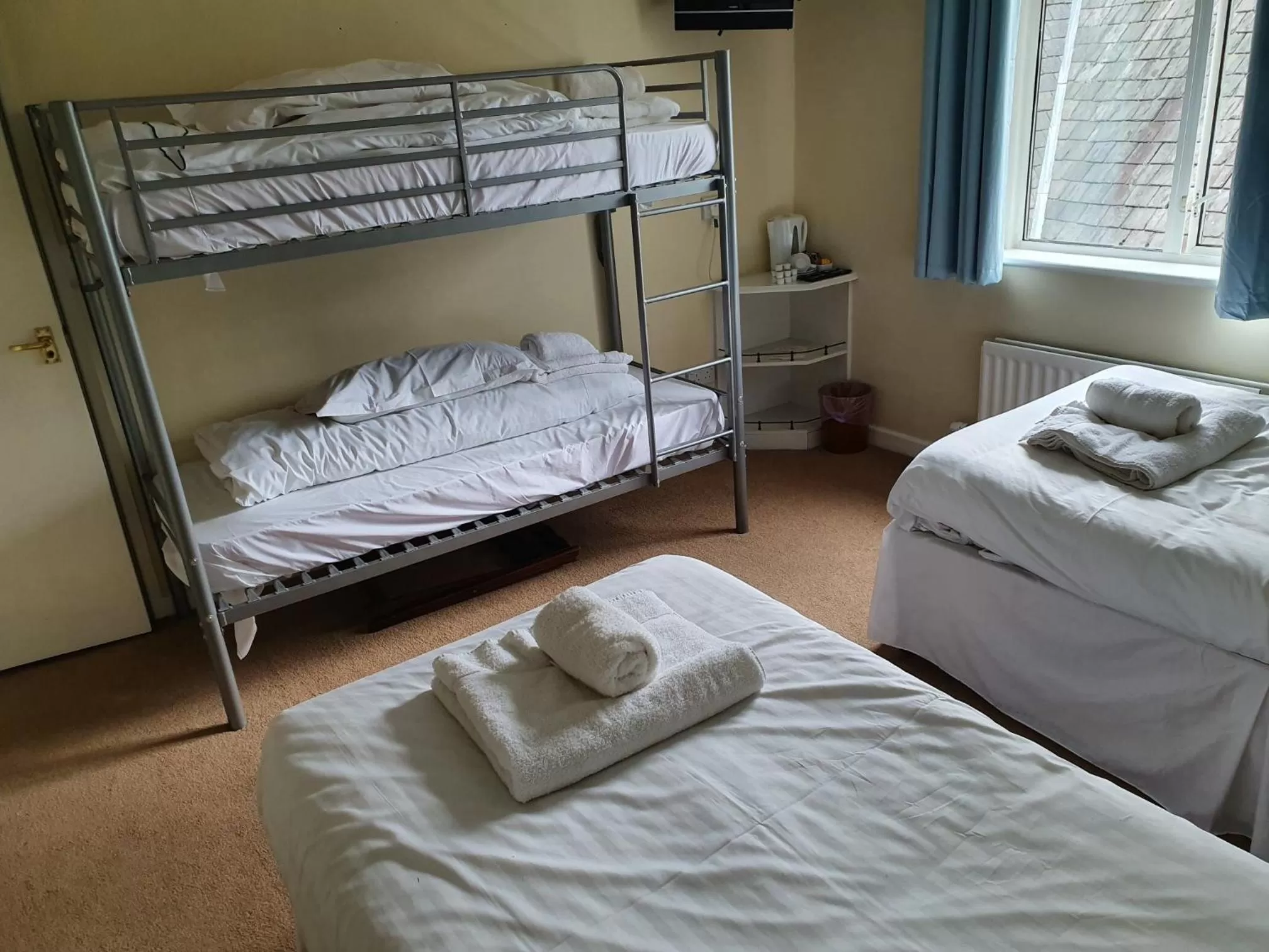 Bed in Glan Aber Hotel