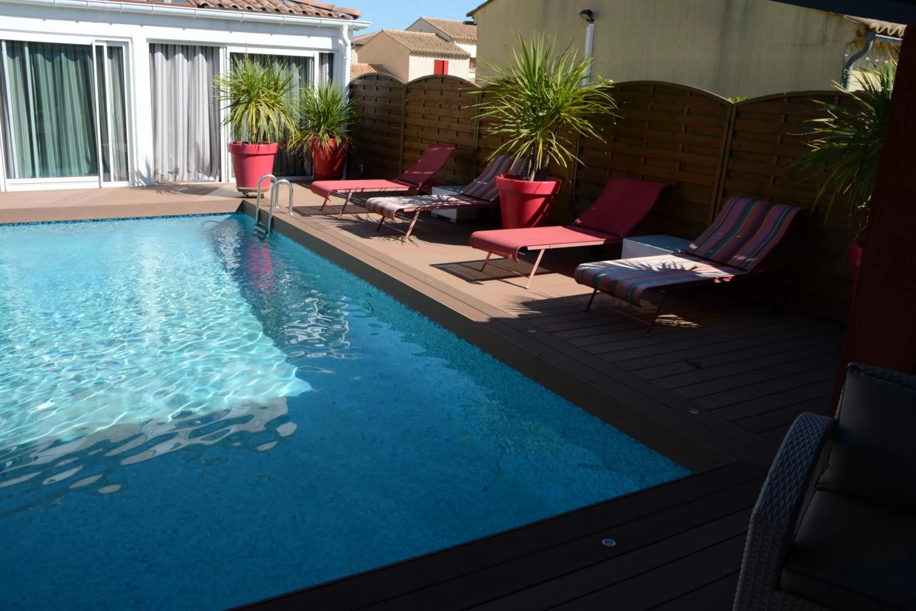 Garden in La Villa Léa