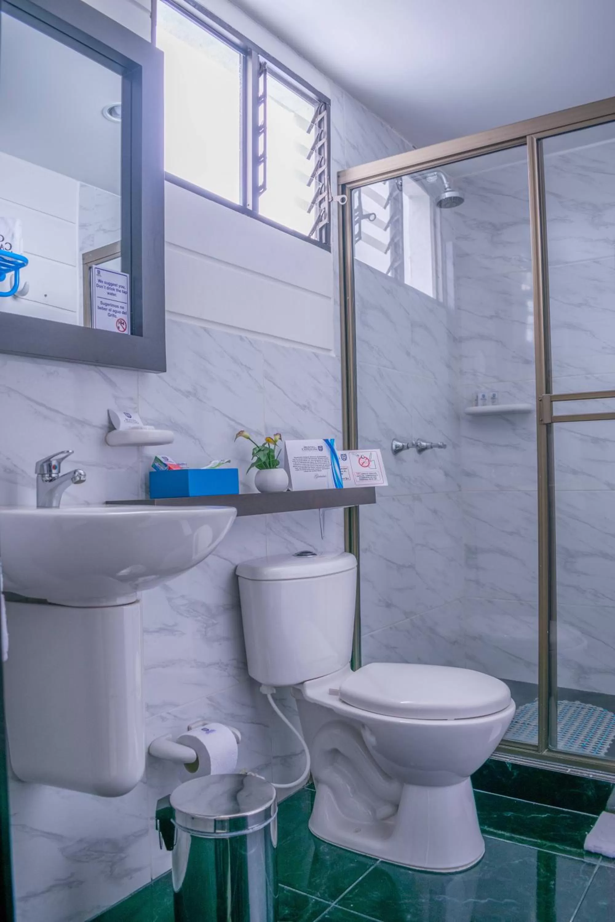 Bathroom in Hotel Montes De La Castellana