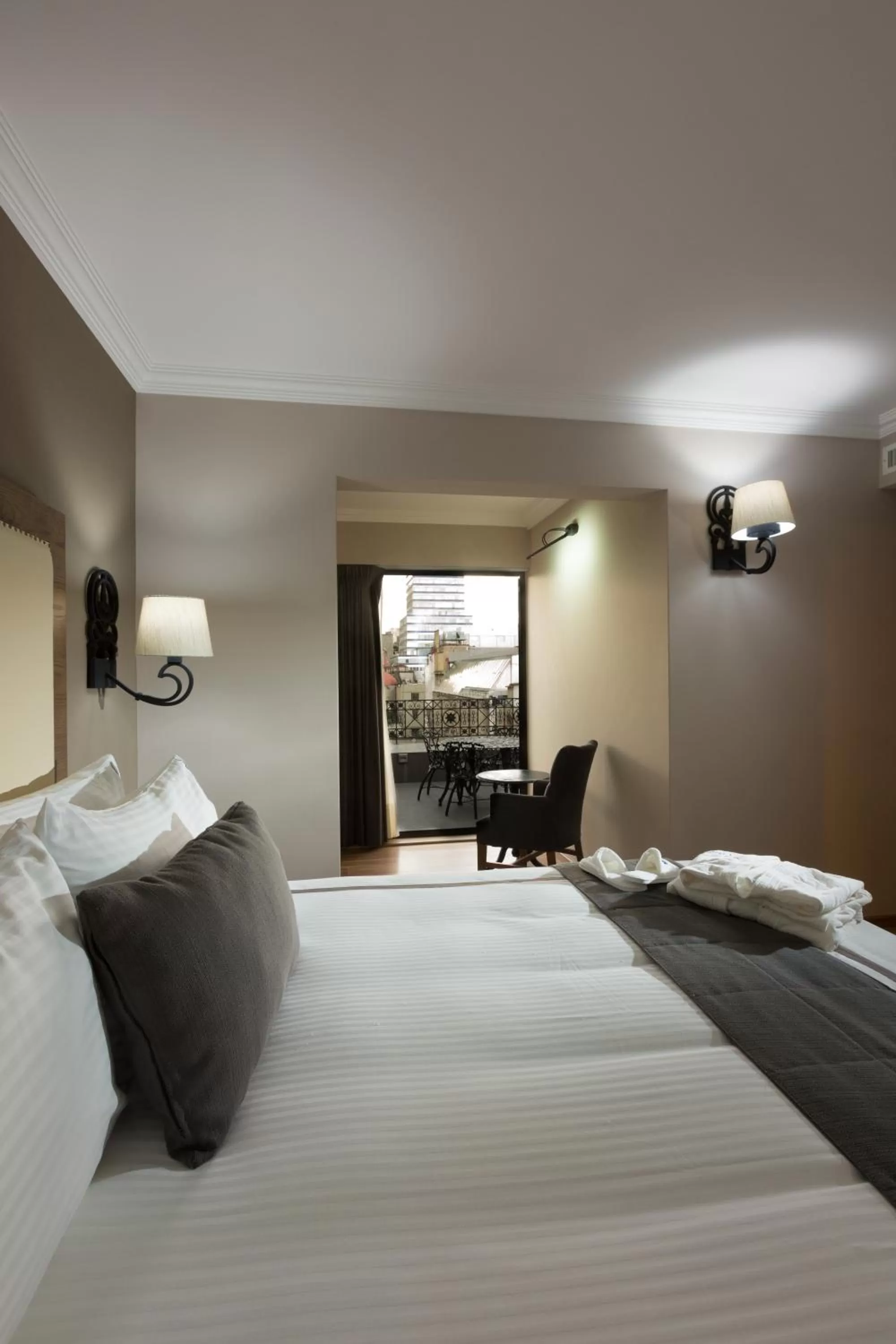 Bed in Historico Central Hotel