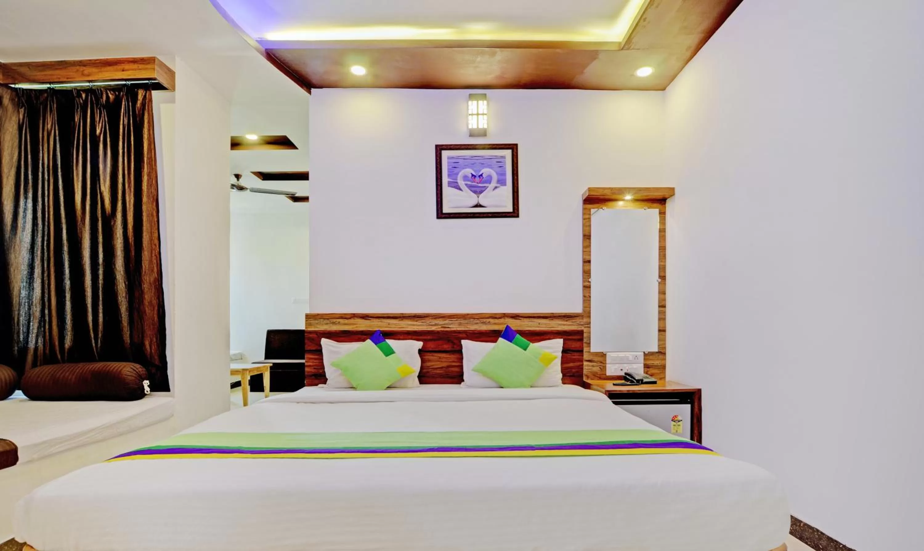 Bed in Treebo Trend Spirit Residency