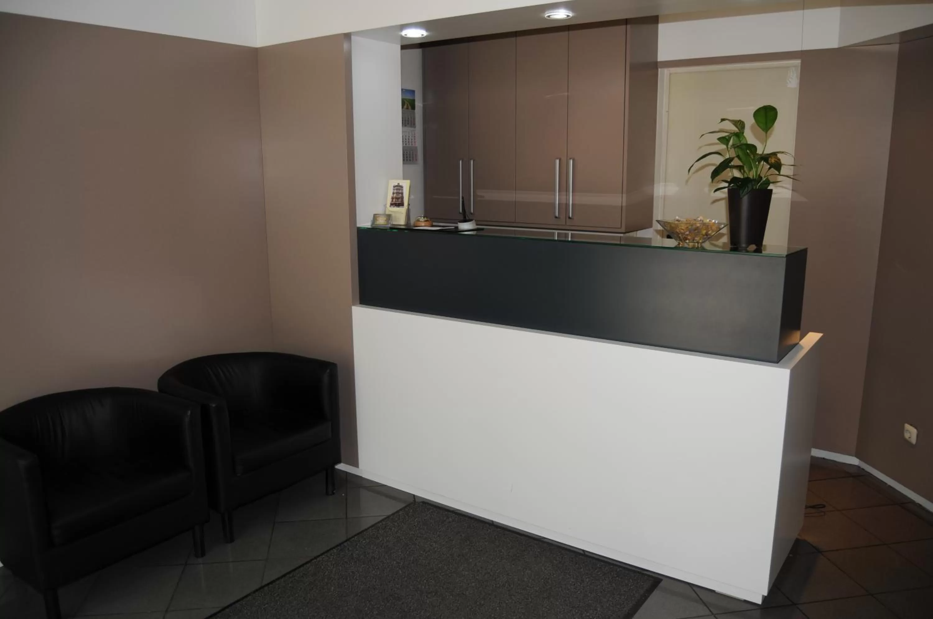 Lobby or reception in Carlton Hotel