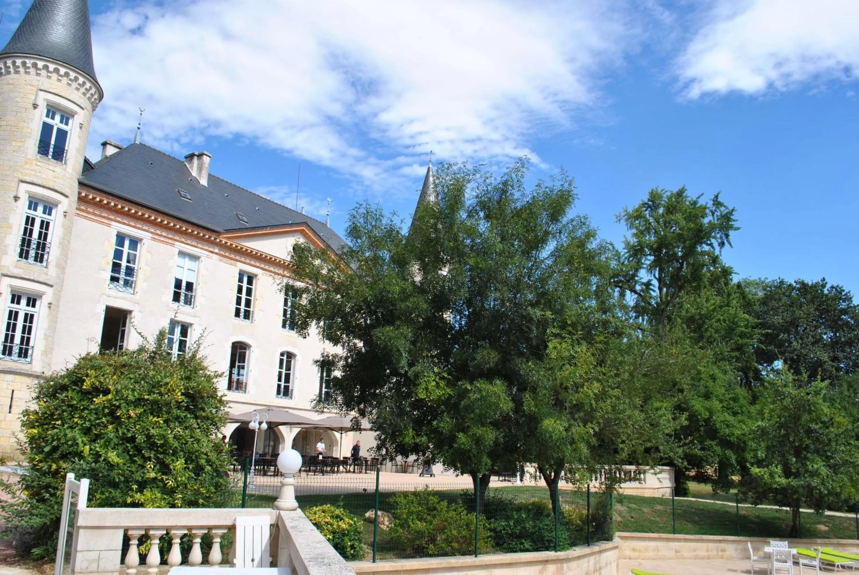 Facade/entrance in Logis Hotels - Château Saint Marcel