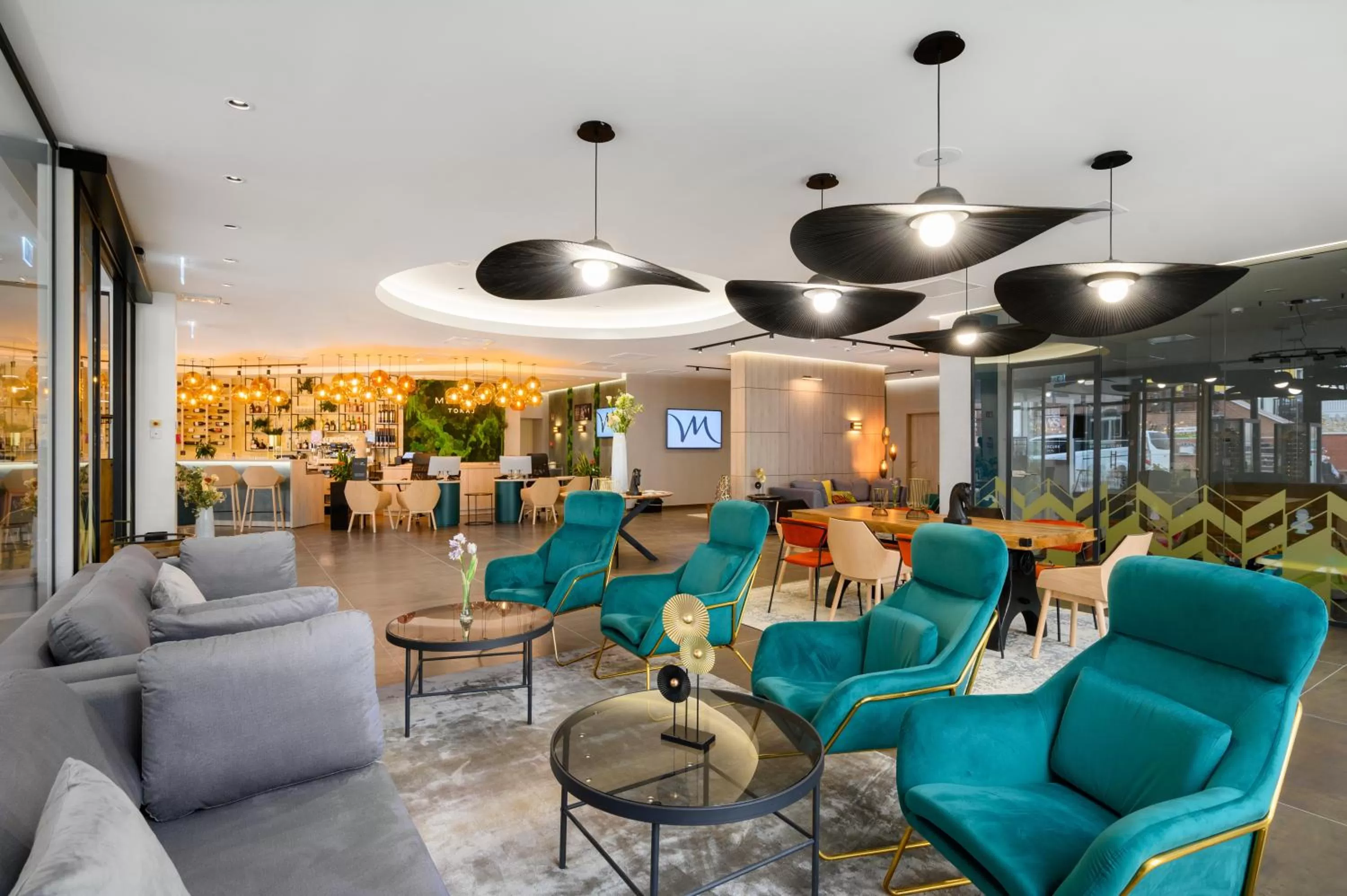 Lobby or reception in Mercure Tokaj Center