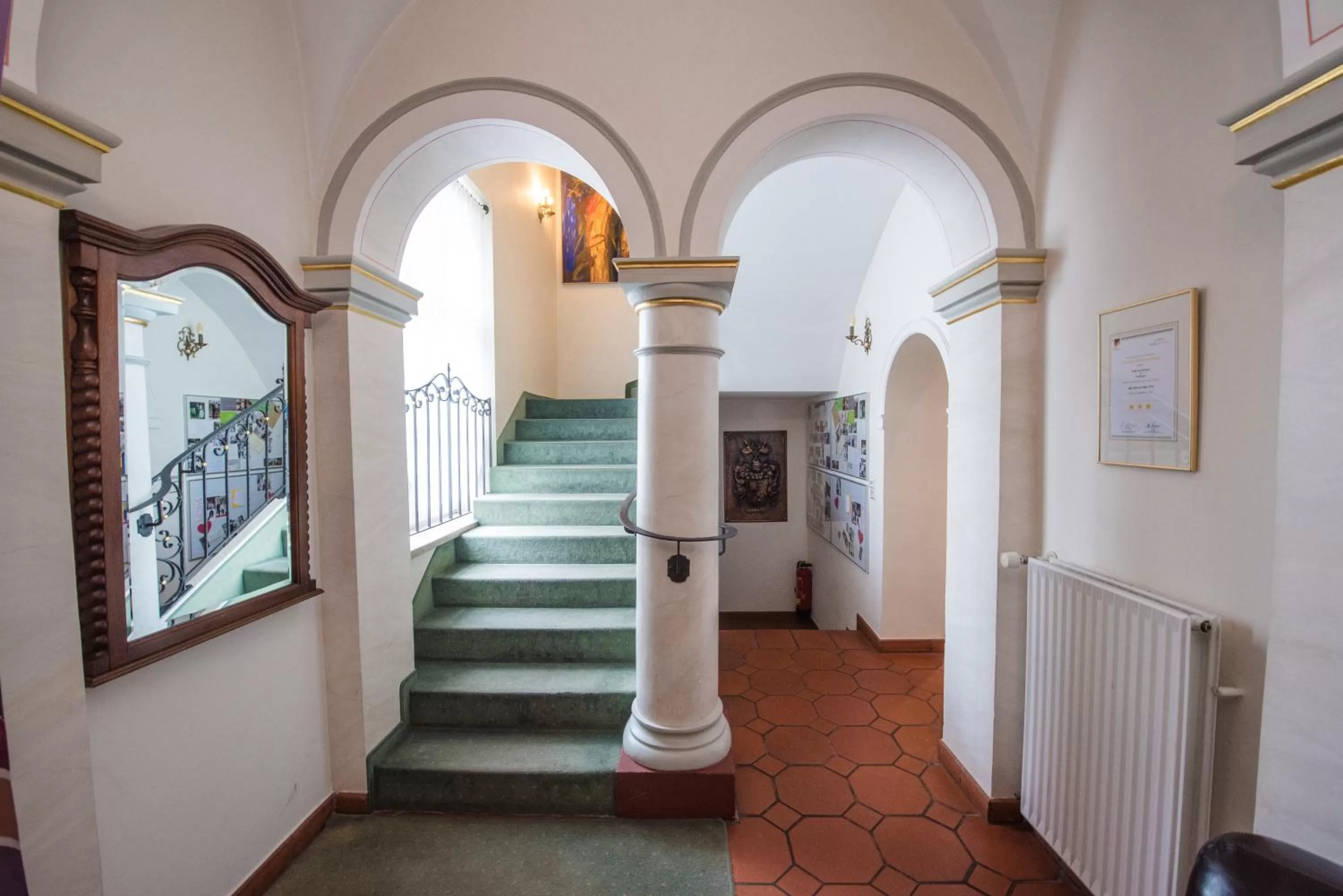 Lobby or reception in Hotel am Schloss