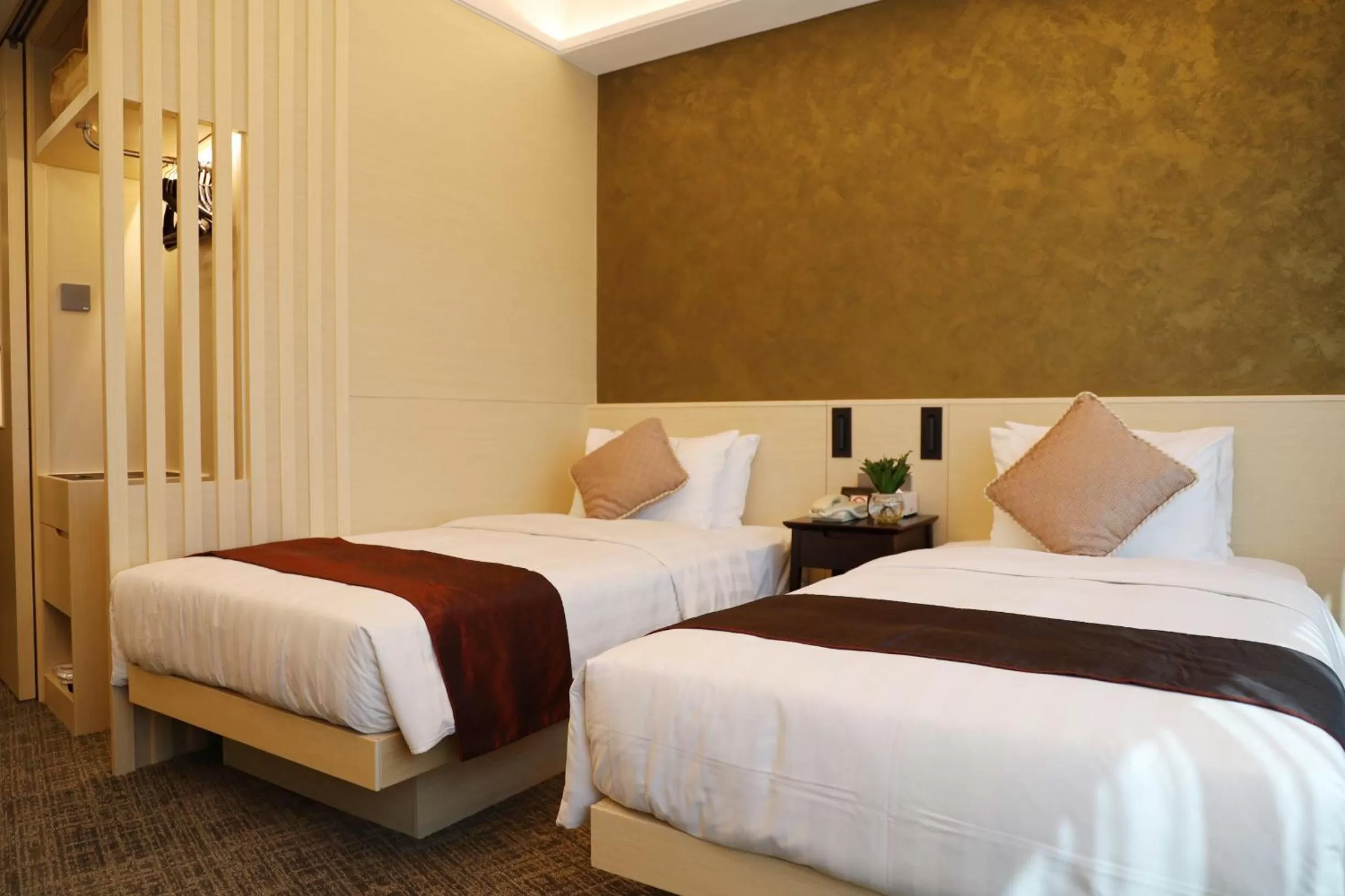 Bed in South Pacific Hotel